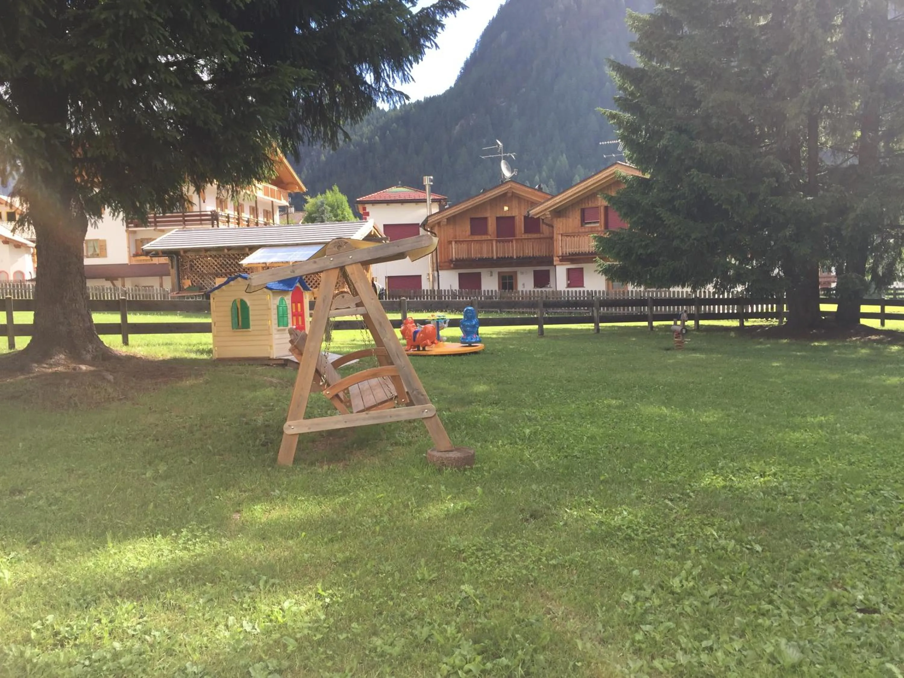 Garden view in Hotel El Paster