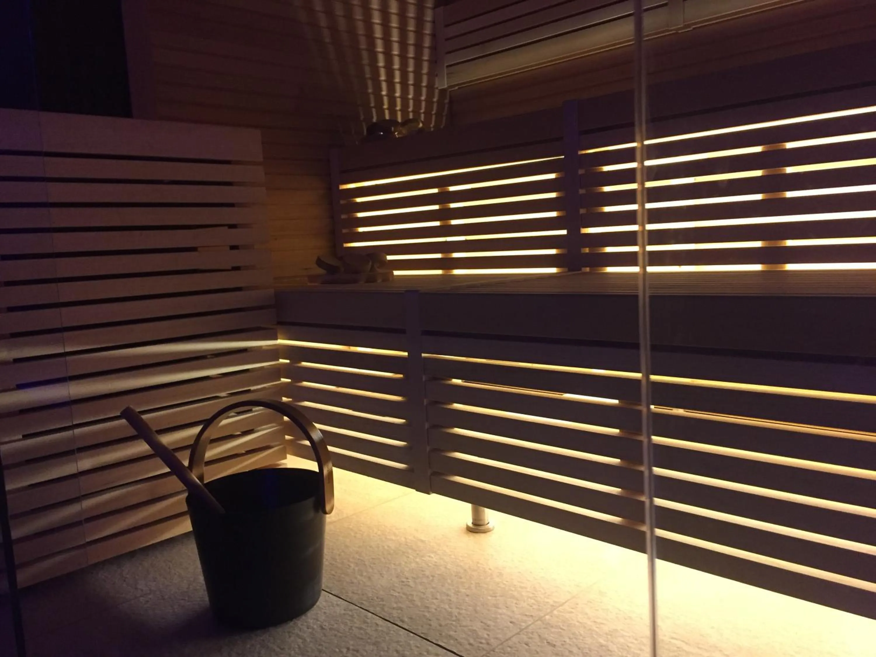Sauna in Hotel El Paster