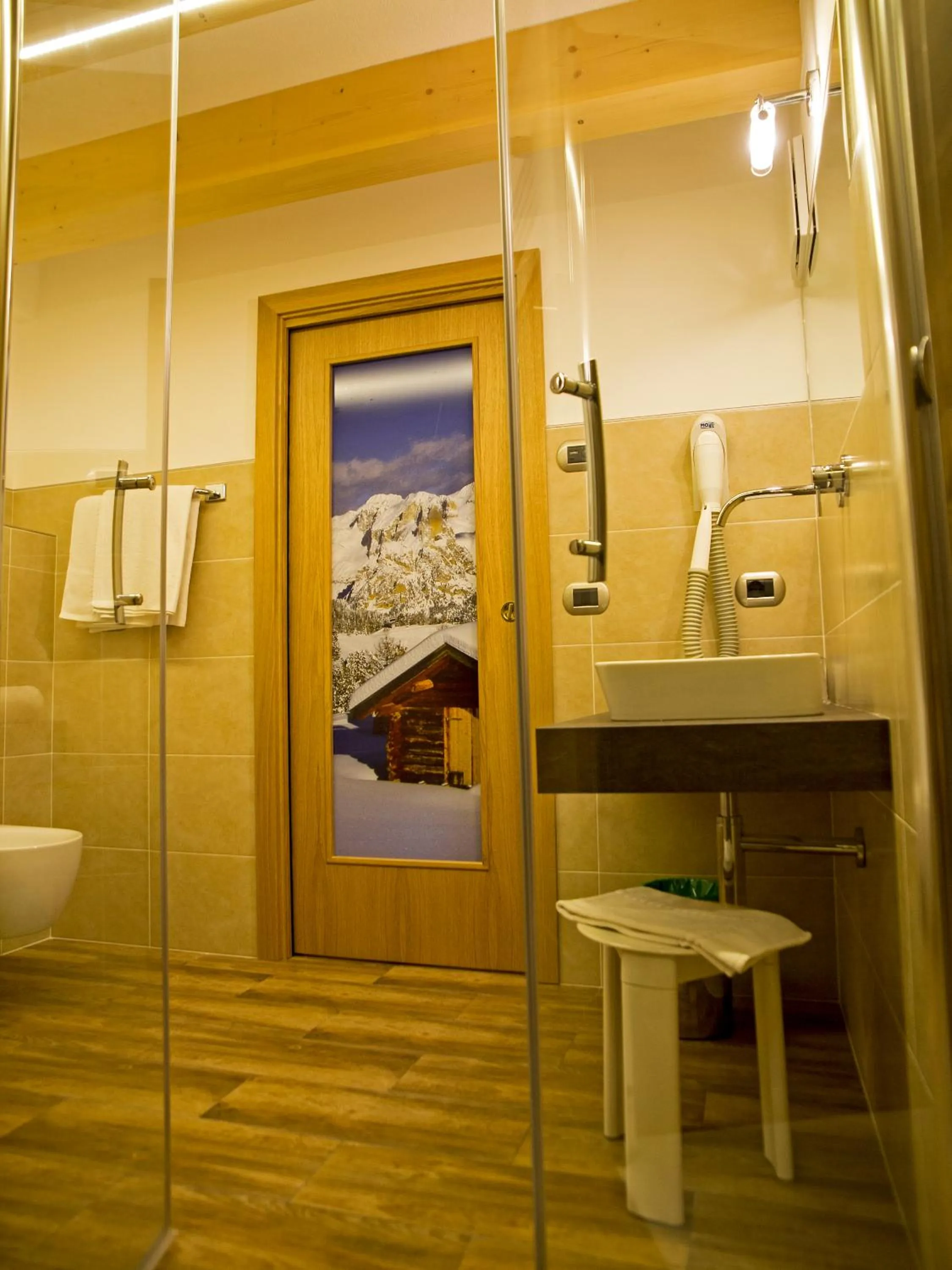 Bathroom in Hotel El Paster