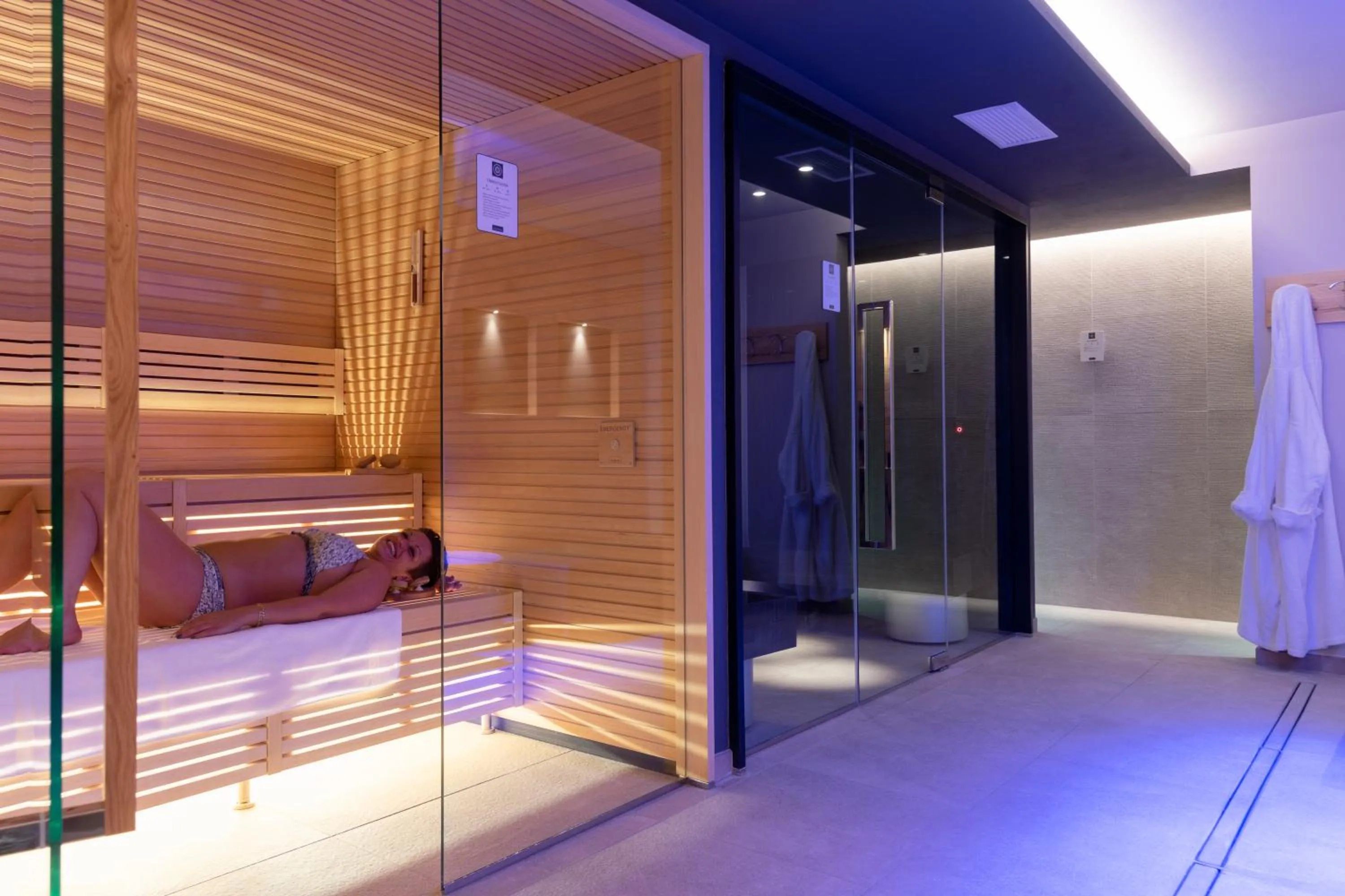 Sauna in Hotel El Paster