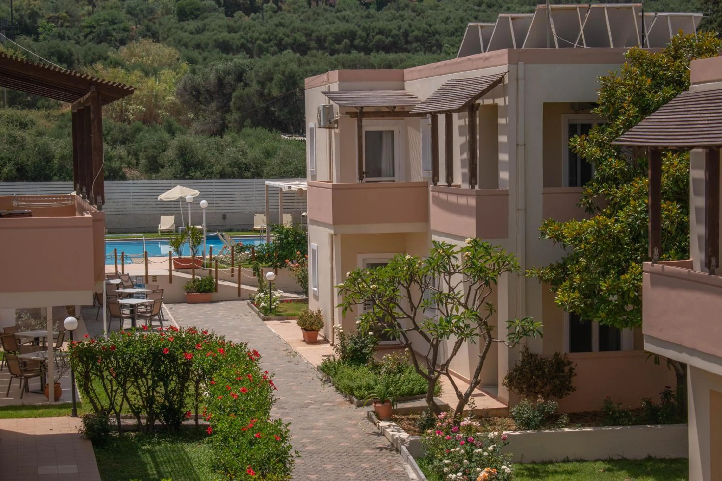 Property building in Dimitra & Evdokia Hotel