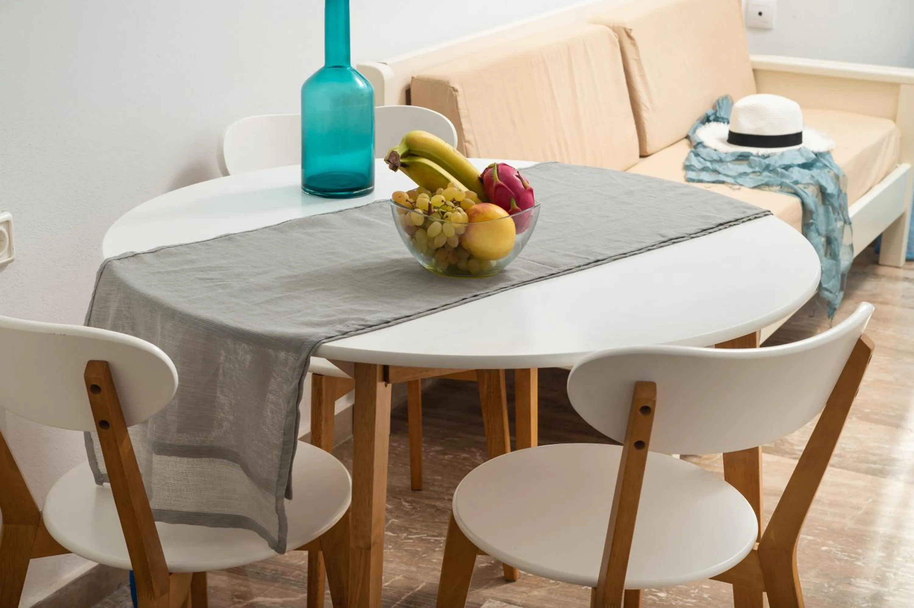 Dining area in Dimitra & Evdokia Hotel