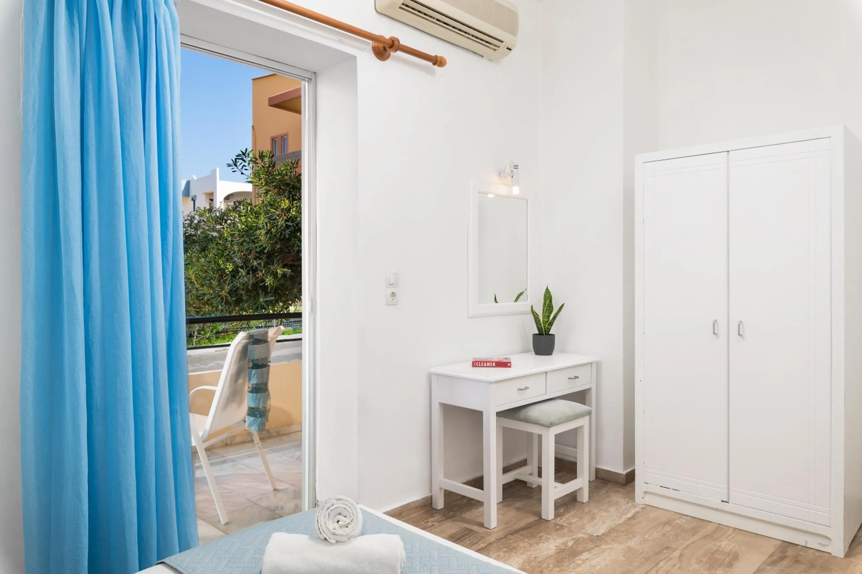 Bedroom in Dimitra & Evdokia Hotel