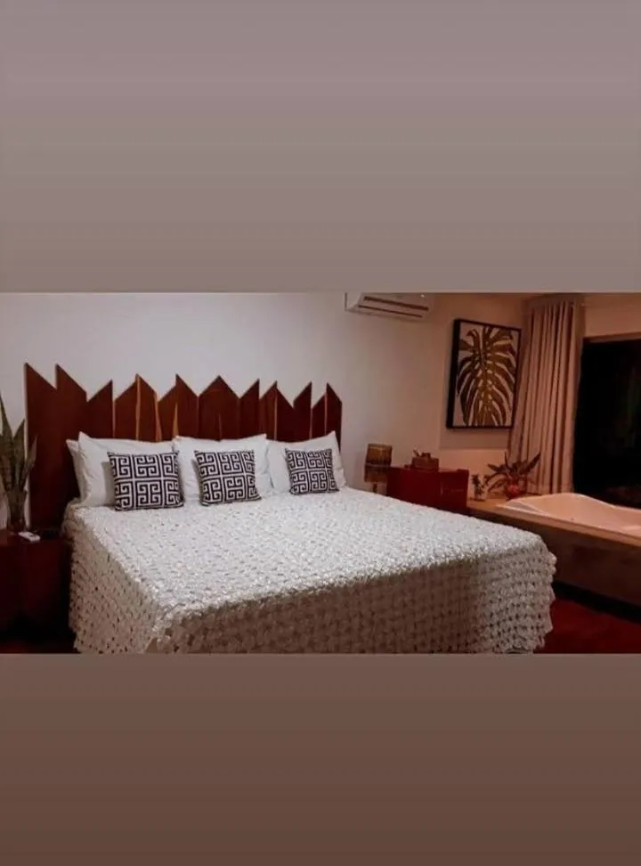 Bed in Villa Pantai Milagres Exclusive Hotel