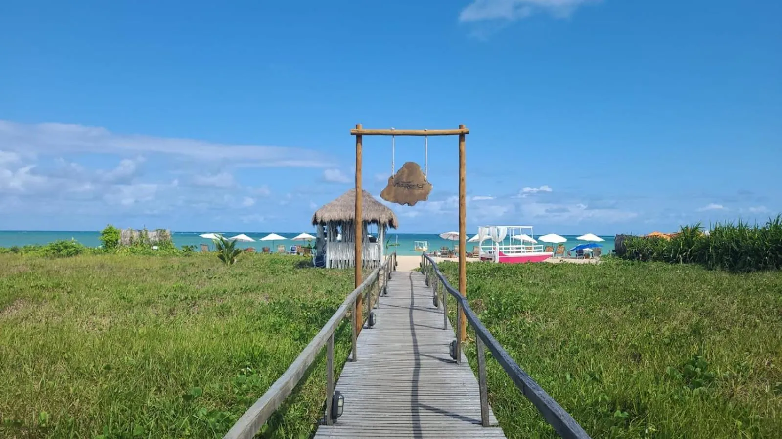 Sea view in Villa Pantai Milagres Exclusive Hotel