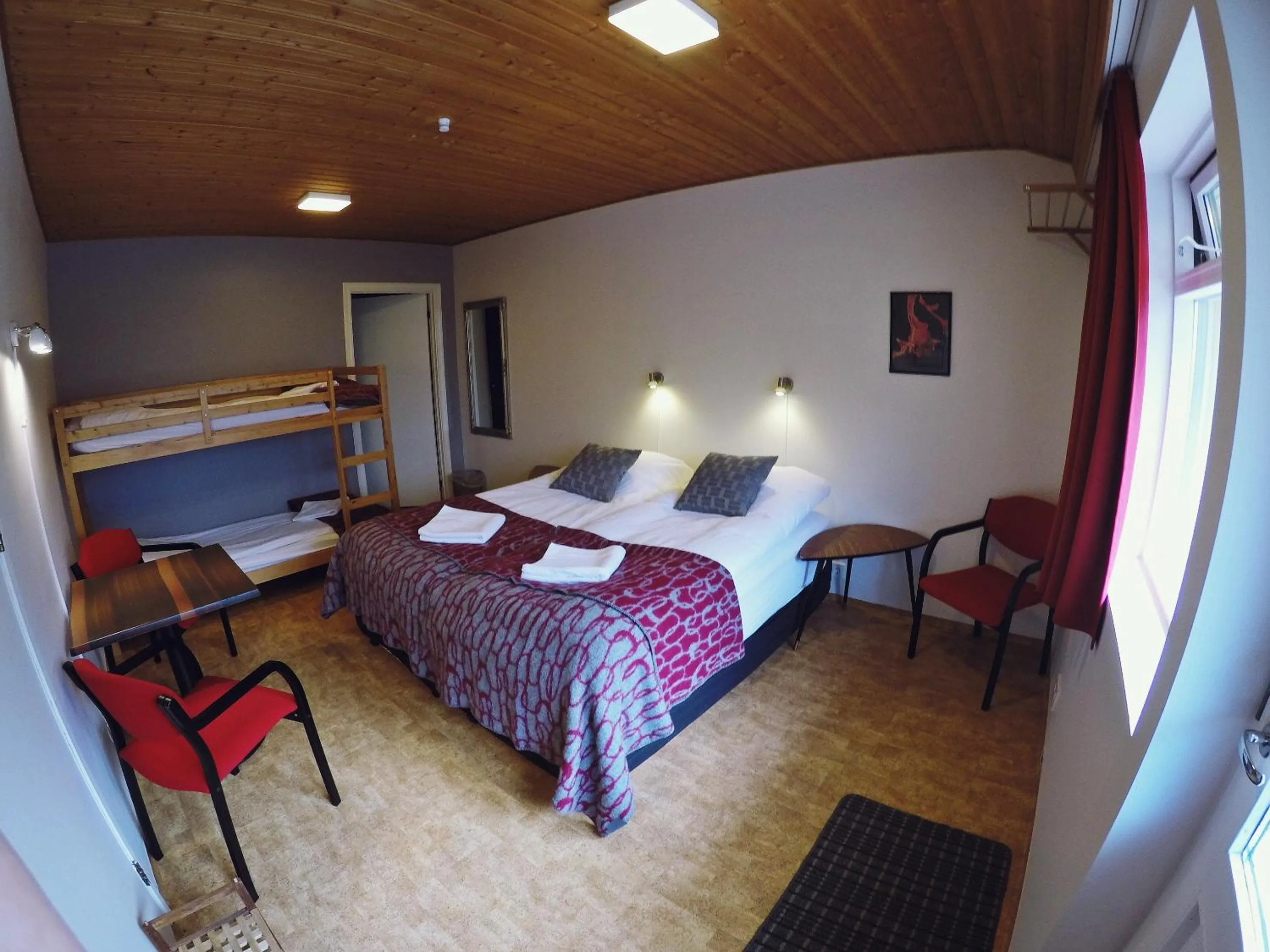 Photo of the whole room, Bed in Hotel Hjardarbol