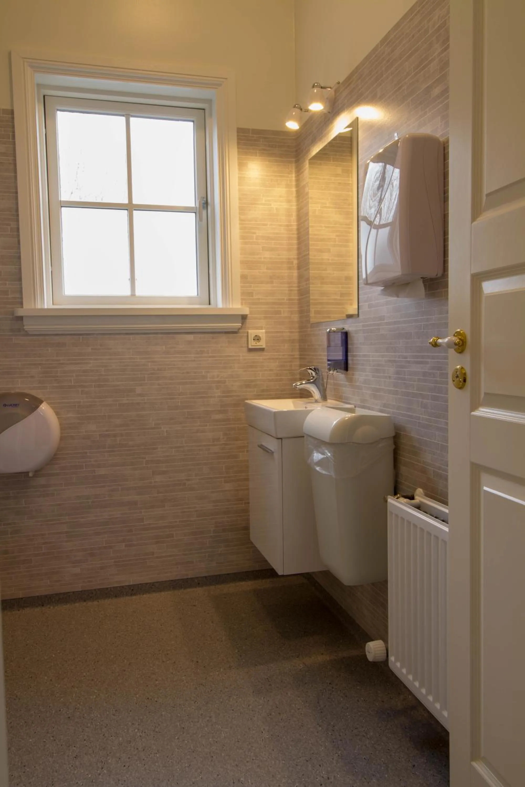 Bathroom in Hotel Hjardarbol