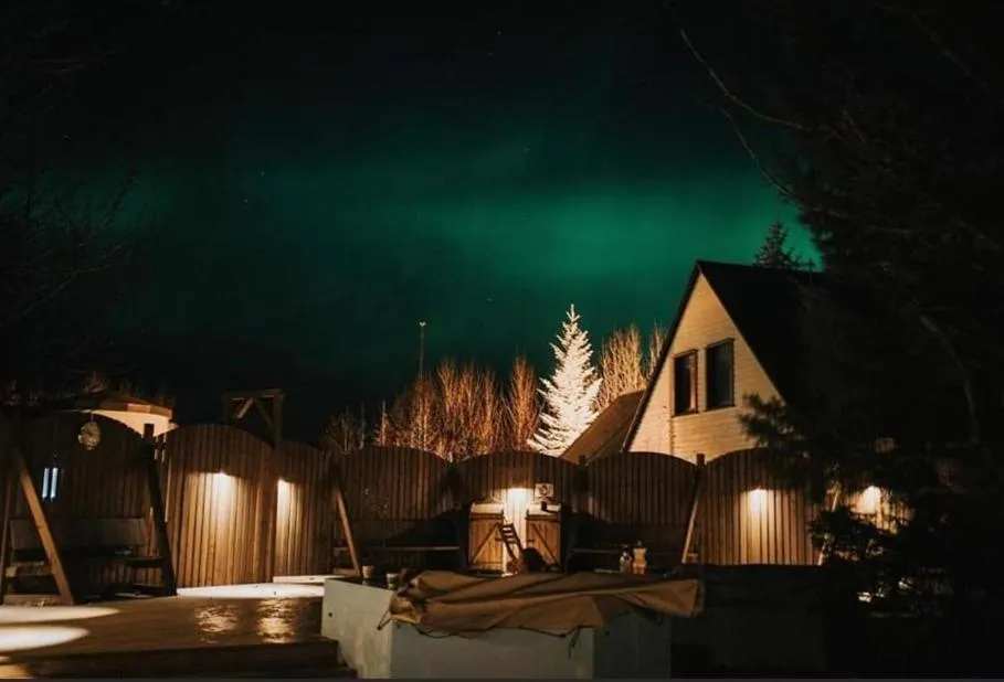 Night in Hotel Hjardarbol