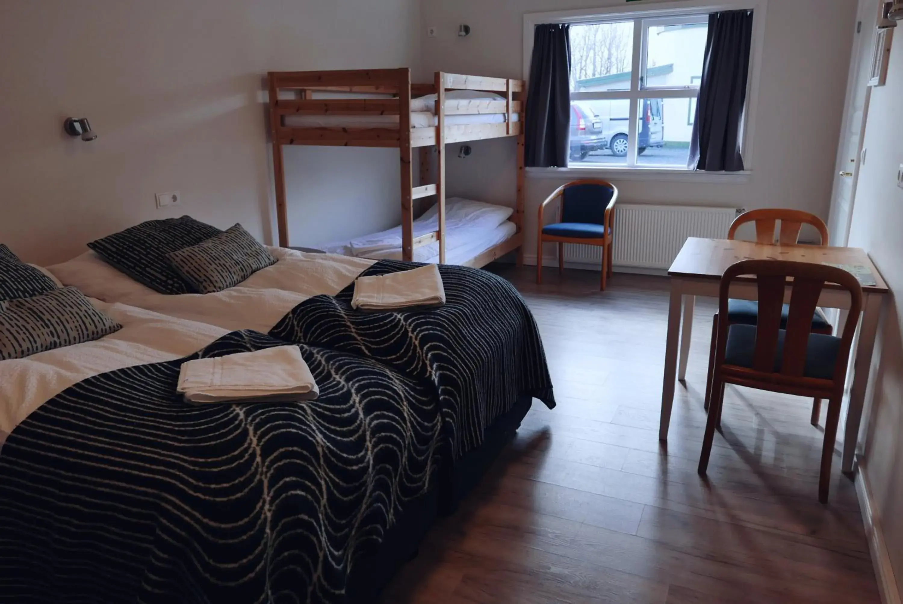 Bed in Hotel Hjardarbol Bed in Hotel Hjardarbol