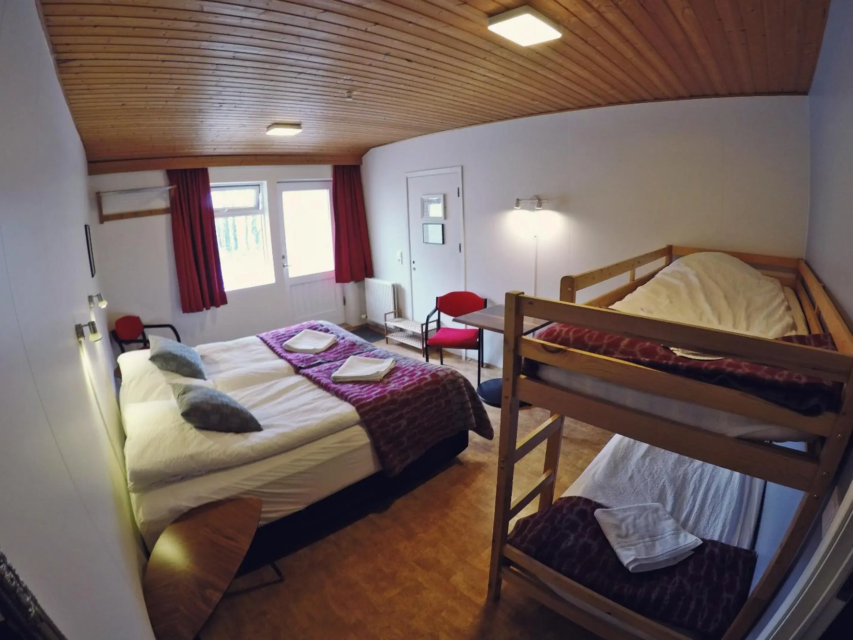 Bed in Hotel Hjardarbol Bed in Hotel Hjardarbol