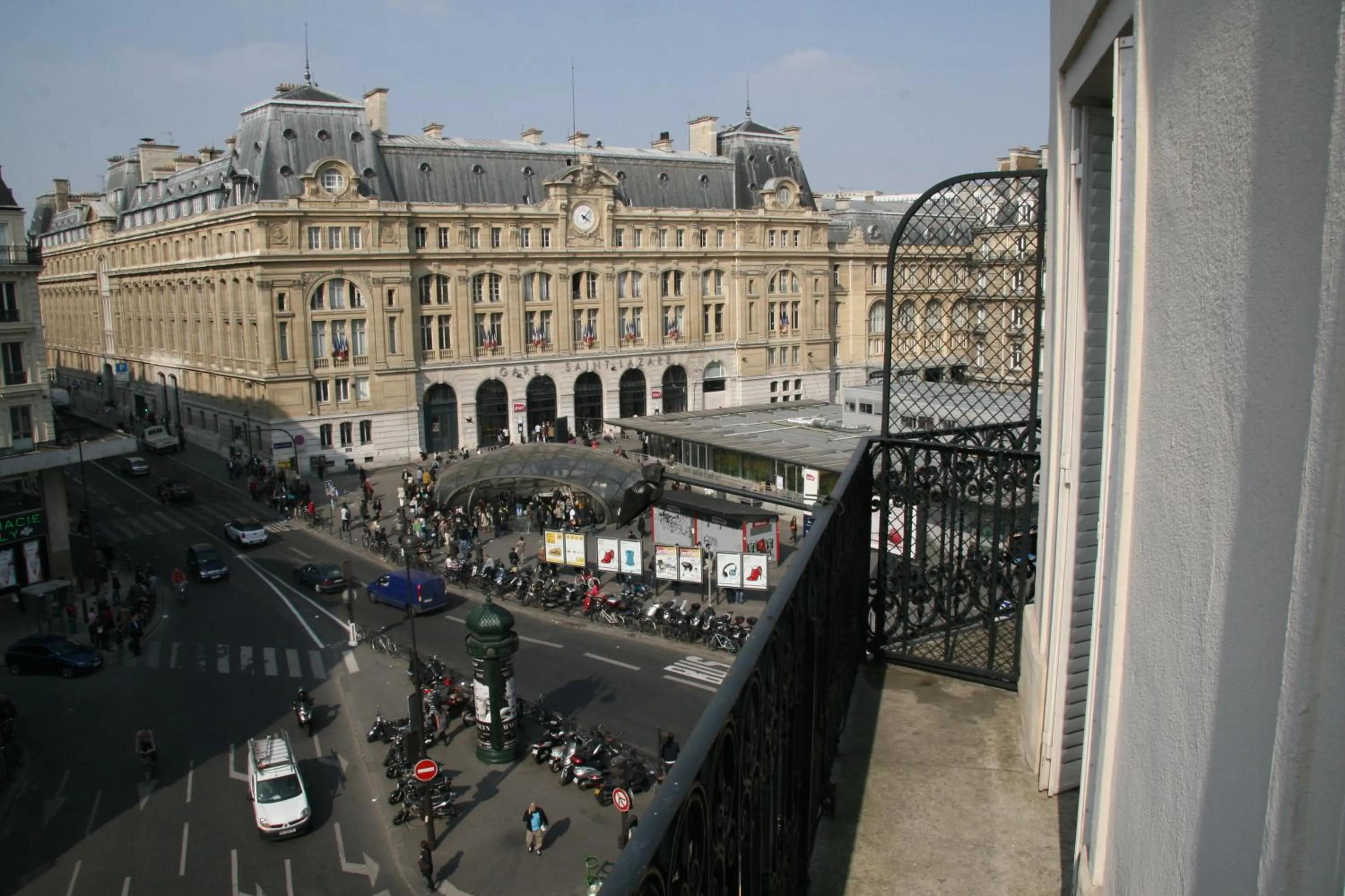 View (from property/room) in Hotel Bellevue Saint-Lazare