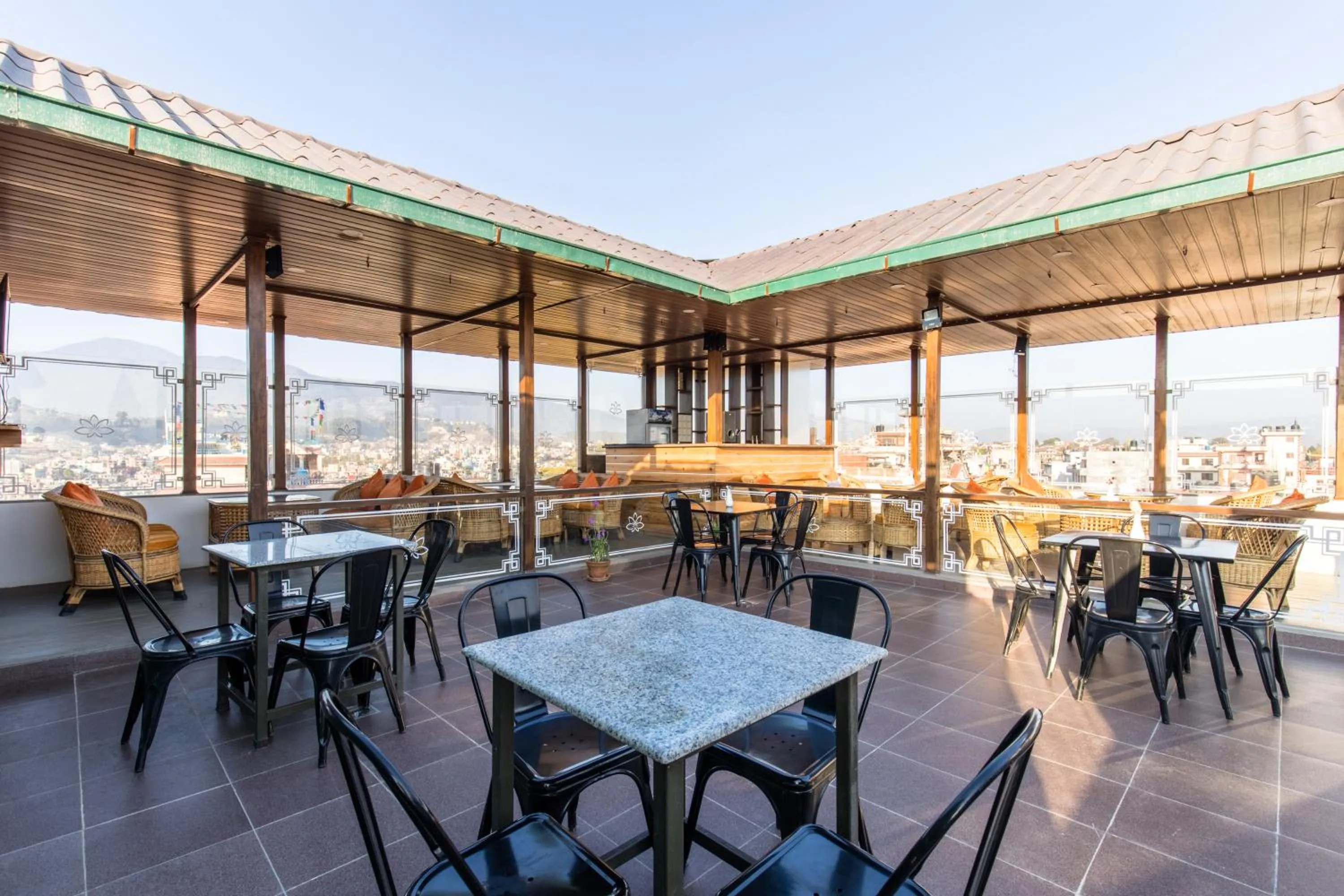 Restaurant/places to eat in Boudha Boutique Hotel