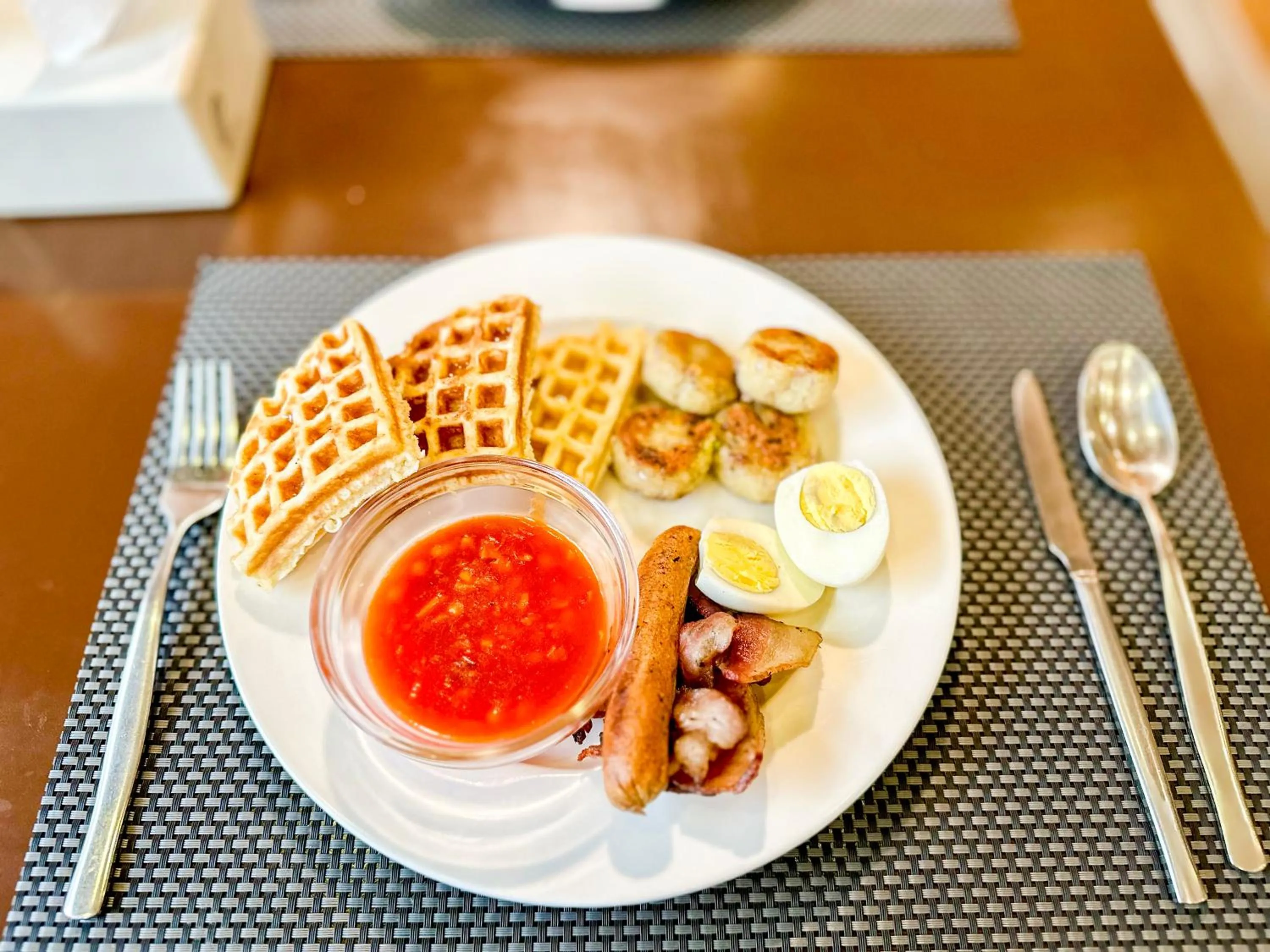 Breakfast in Boudha Boutique Hotel