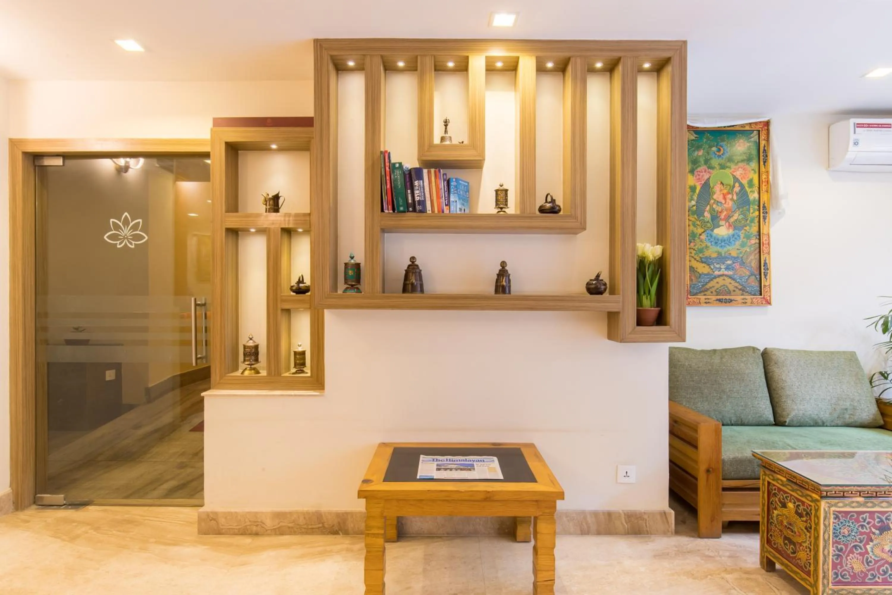 Lobby or reception in Boudha Boutique Hotel