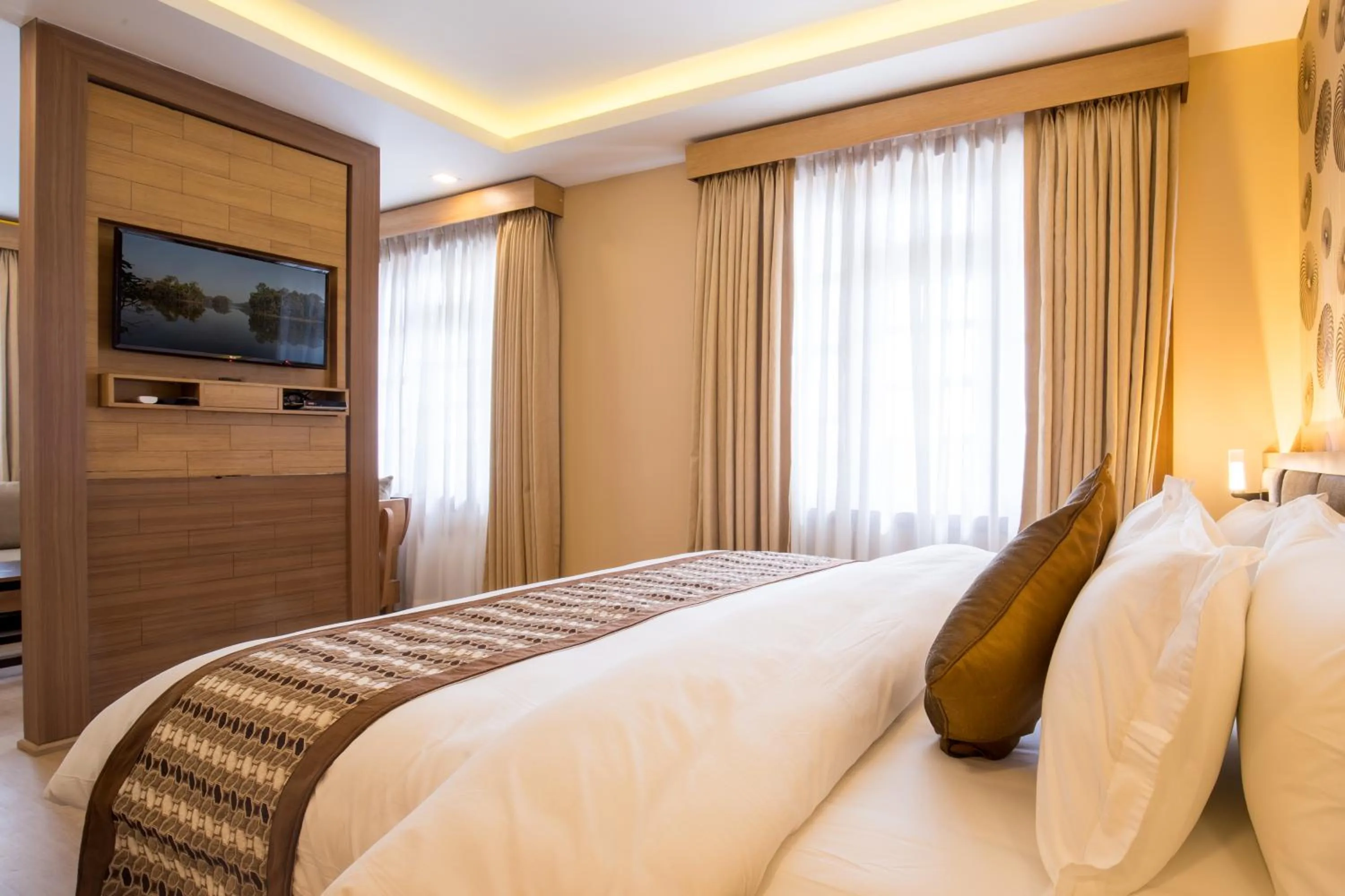 Bedroom, Bed in Boudha Boutique Hotel