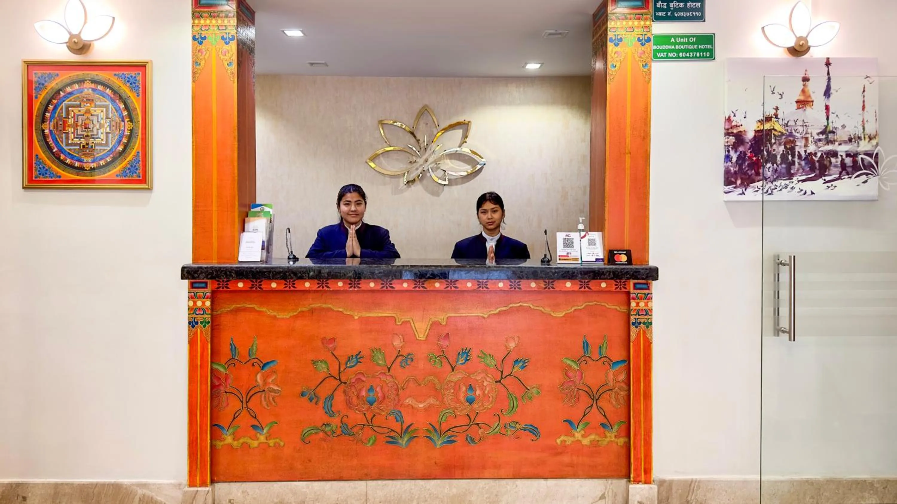 Staff in Boudha Boutique Hotel