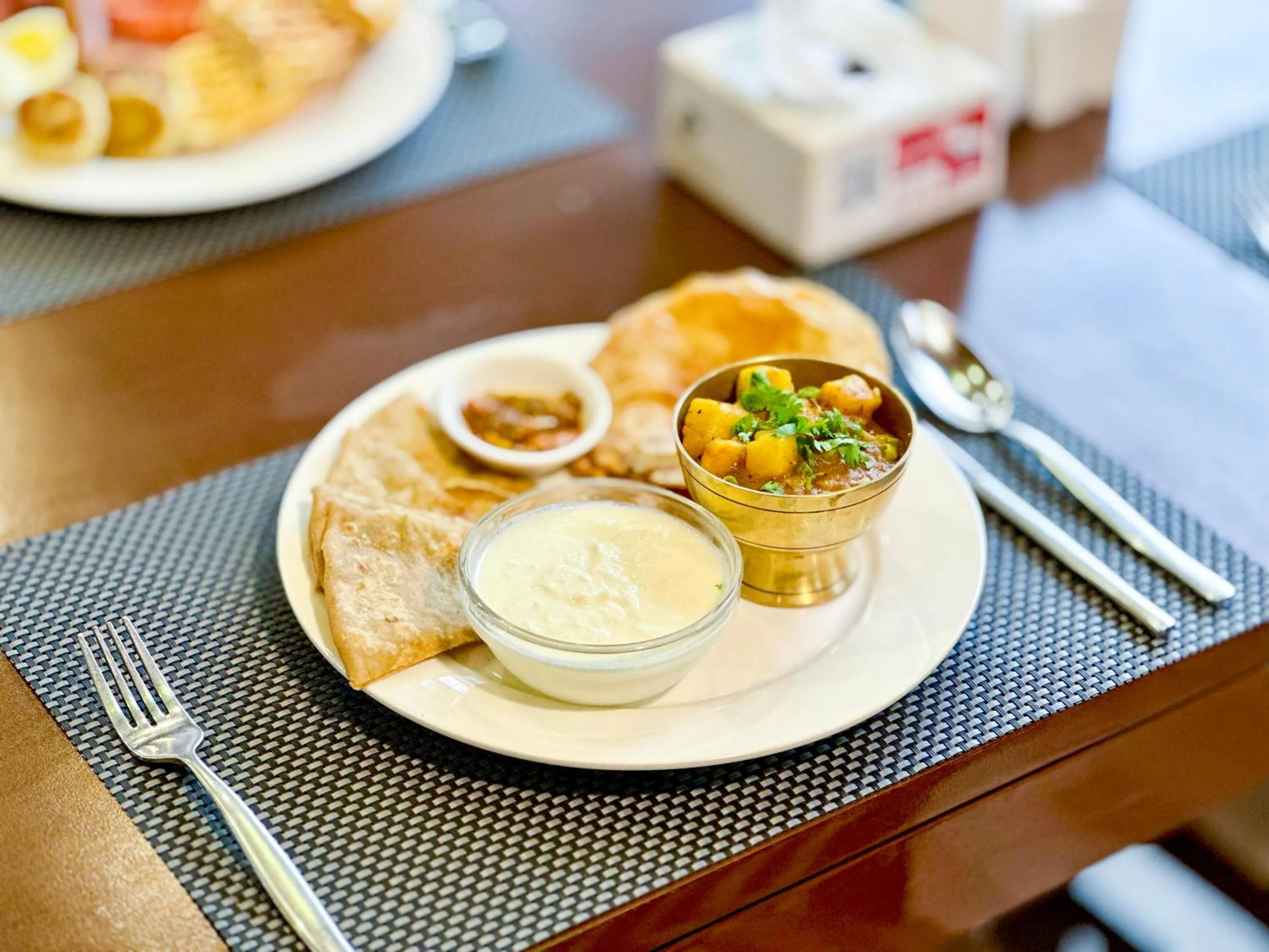 Breakfast in Boudha Boutique Hotel