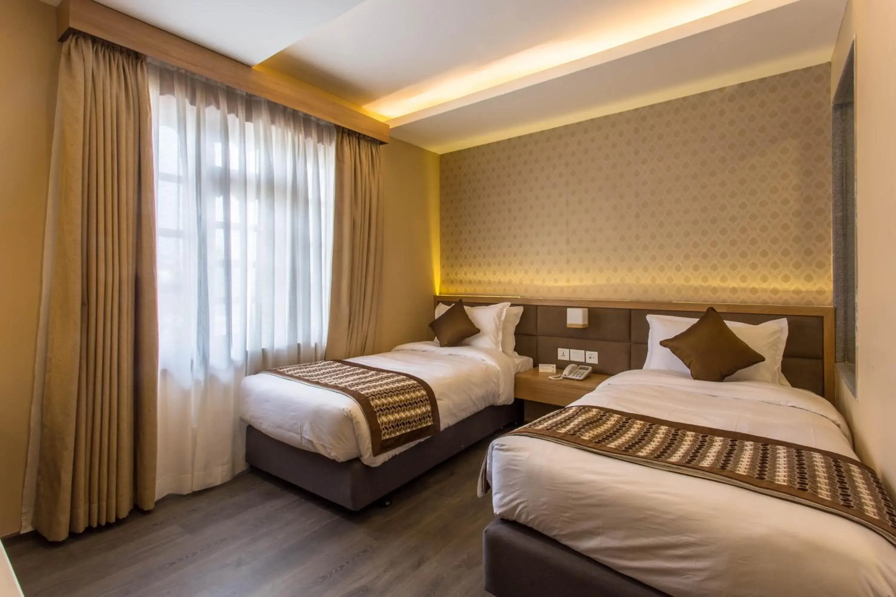 Deluxe Twin Room in Boudha Boutique Hotel Deluxe Twin Room in Boudha Boutique Hotel