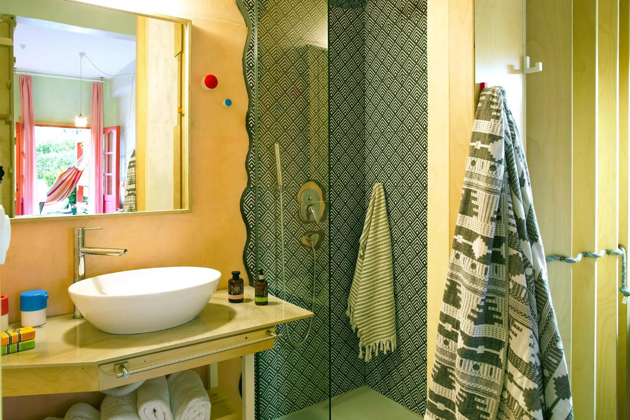 Shower in Villa Rossa
