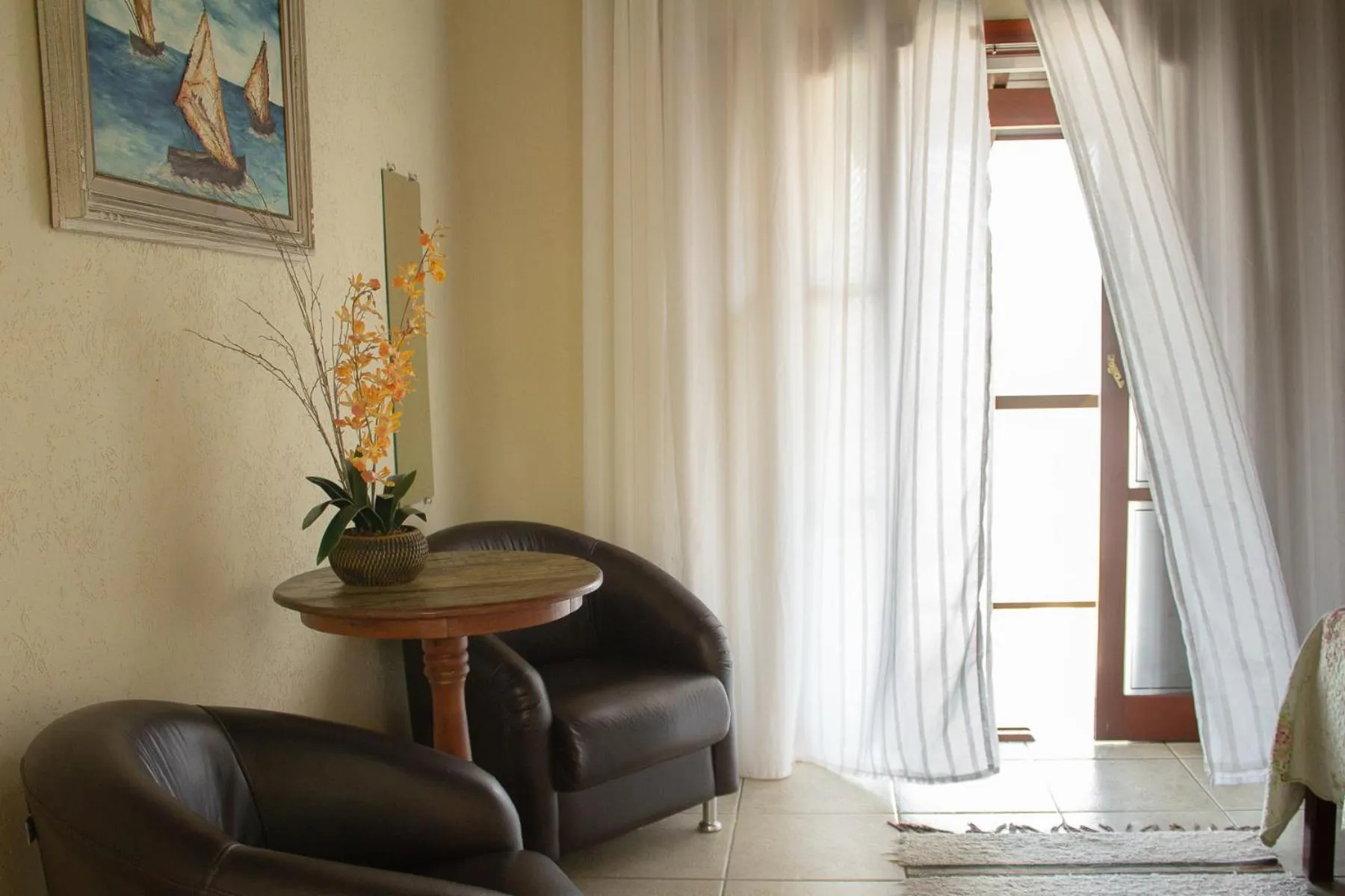 Decorative detail in Pousada Irmãos do Mar