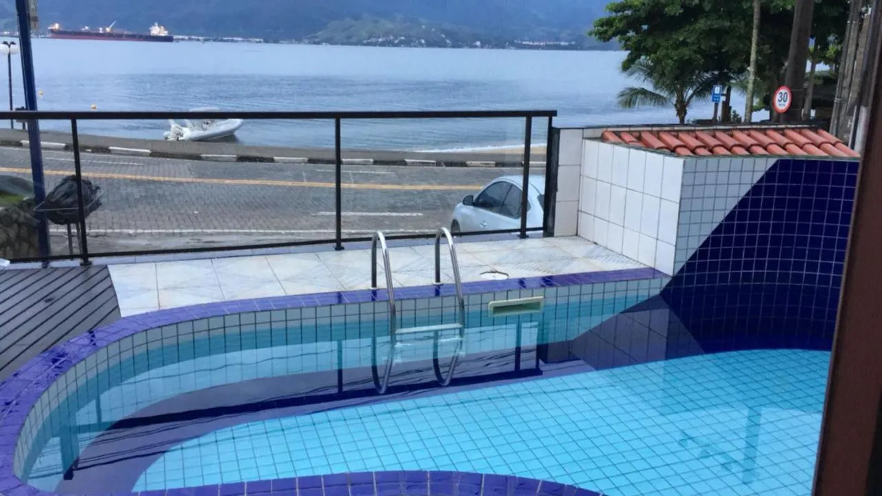 Pool view in Pousada Irmãos do Mar