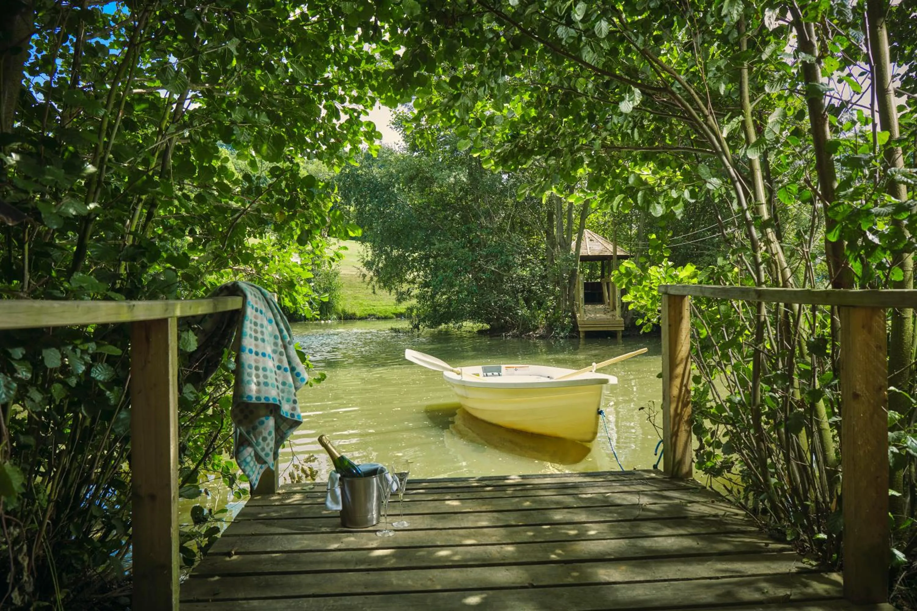 Lake view in The Fish Hotel