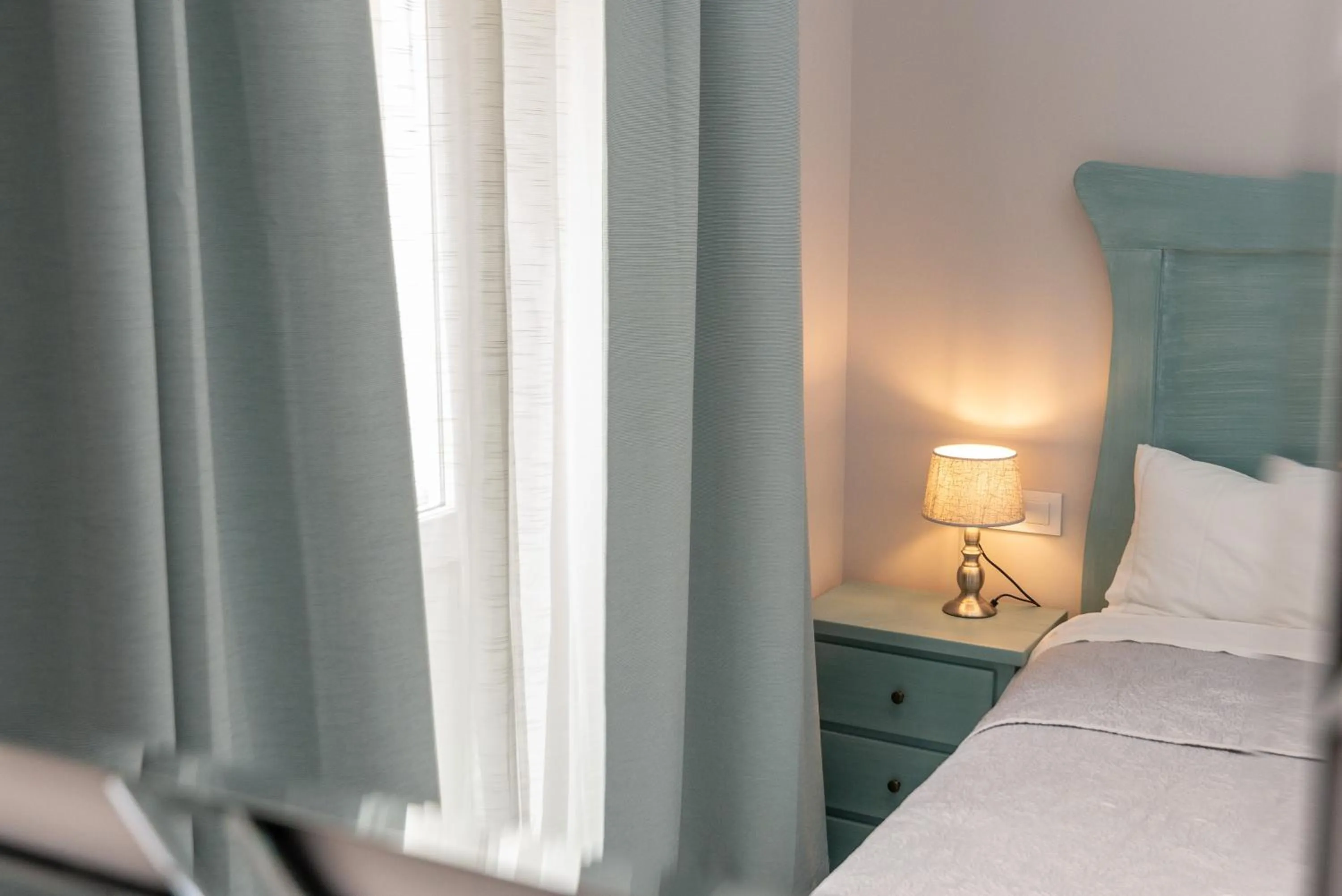 Decorative detail, Bed in Casa Patio del Panadero