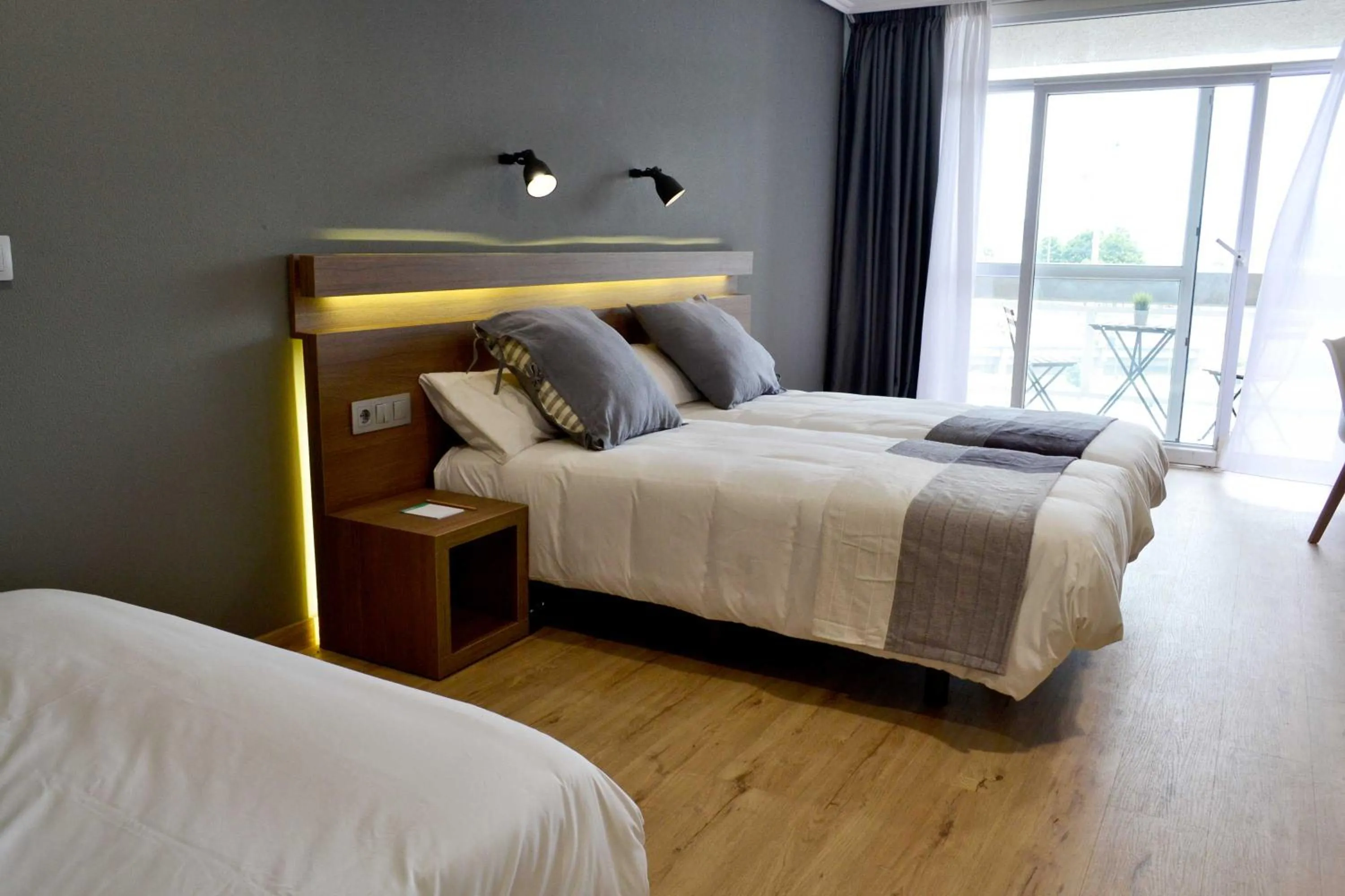 Bed in Hotel Alda Sada Marina