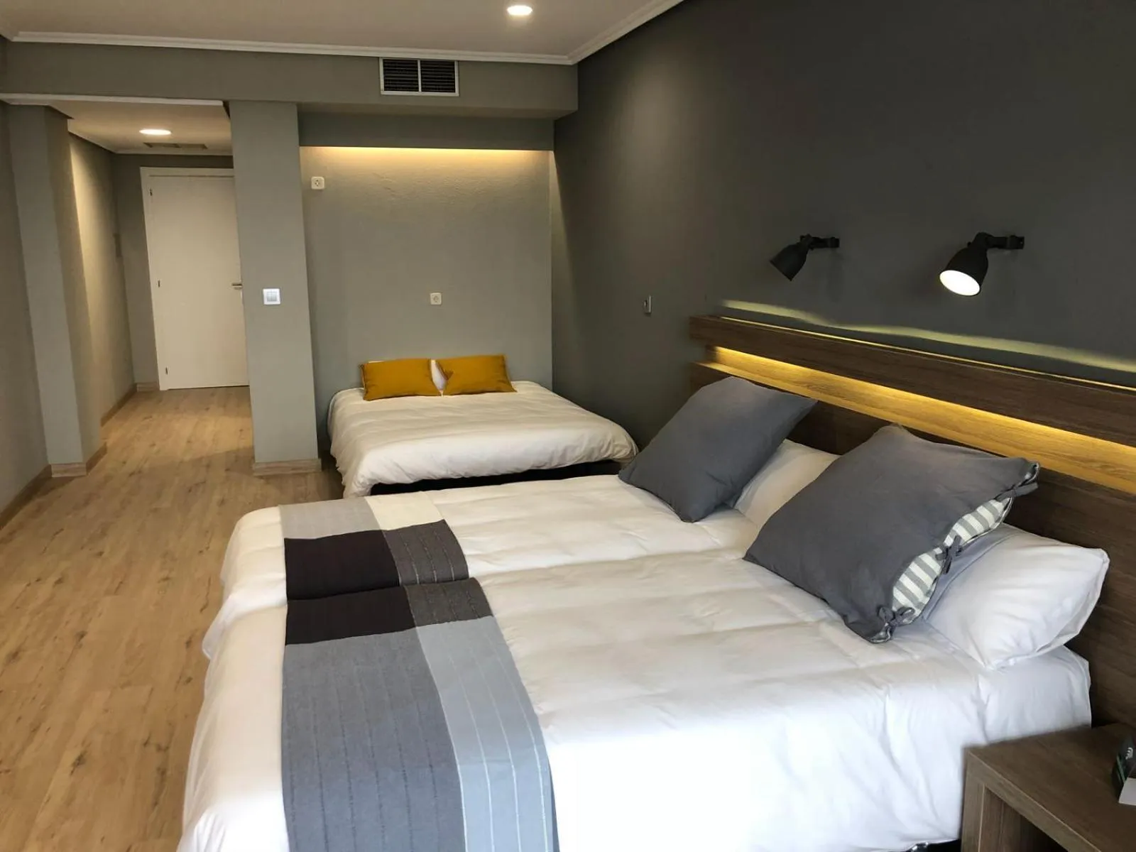 Bed in Hotel Alda Sada Marina