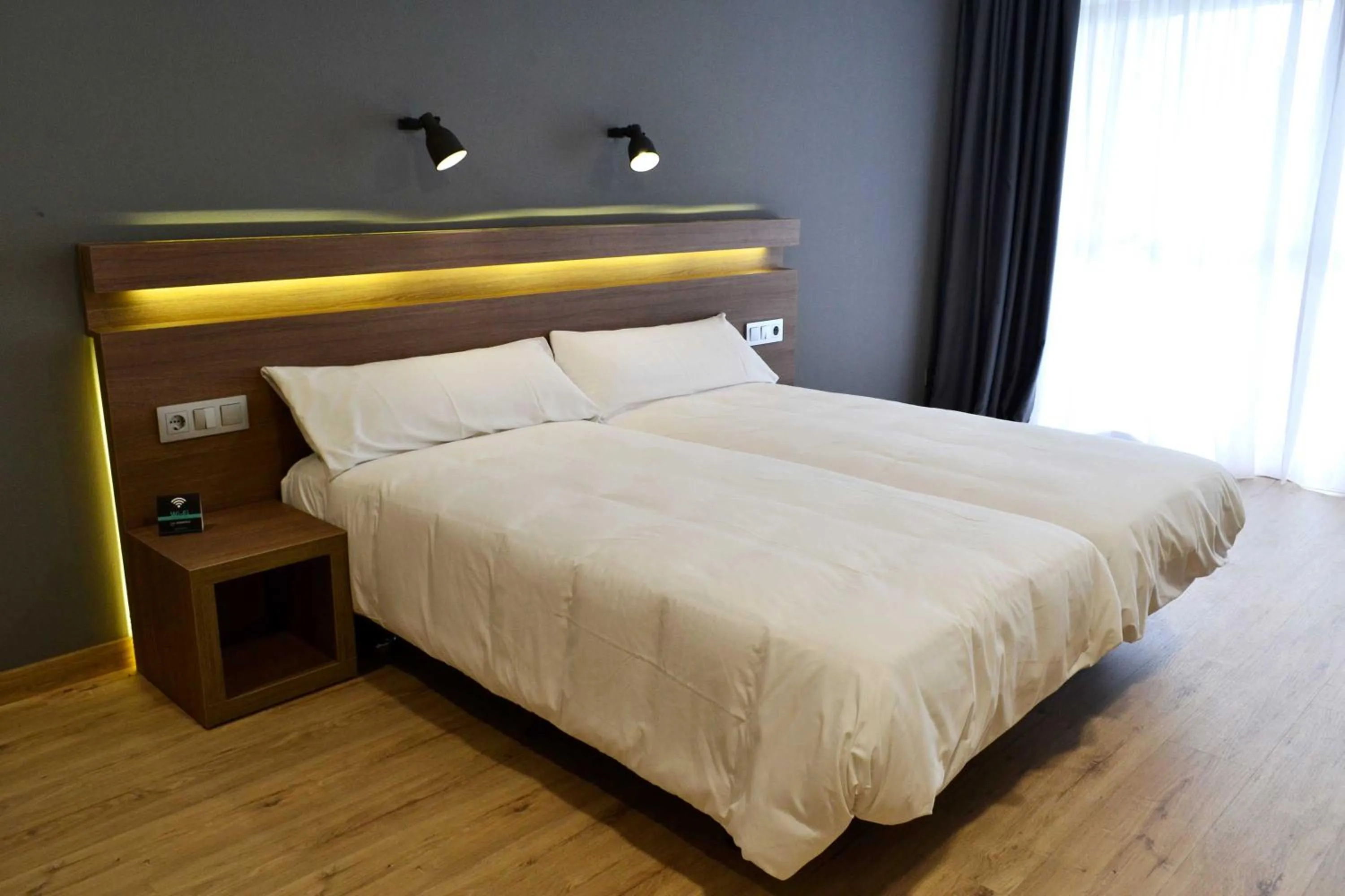 Bed in Hotel Alda Sada Marina