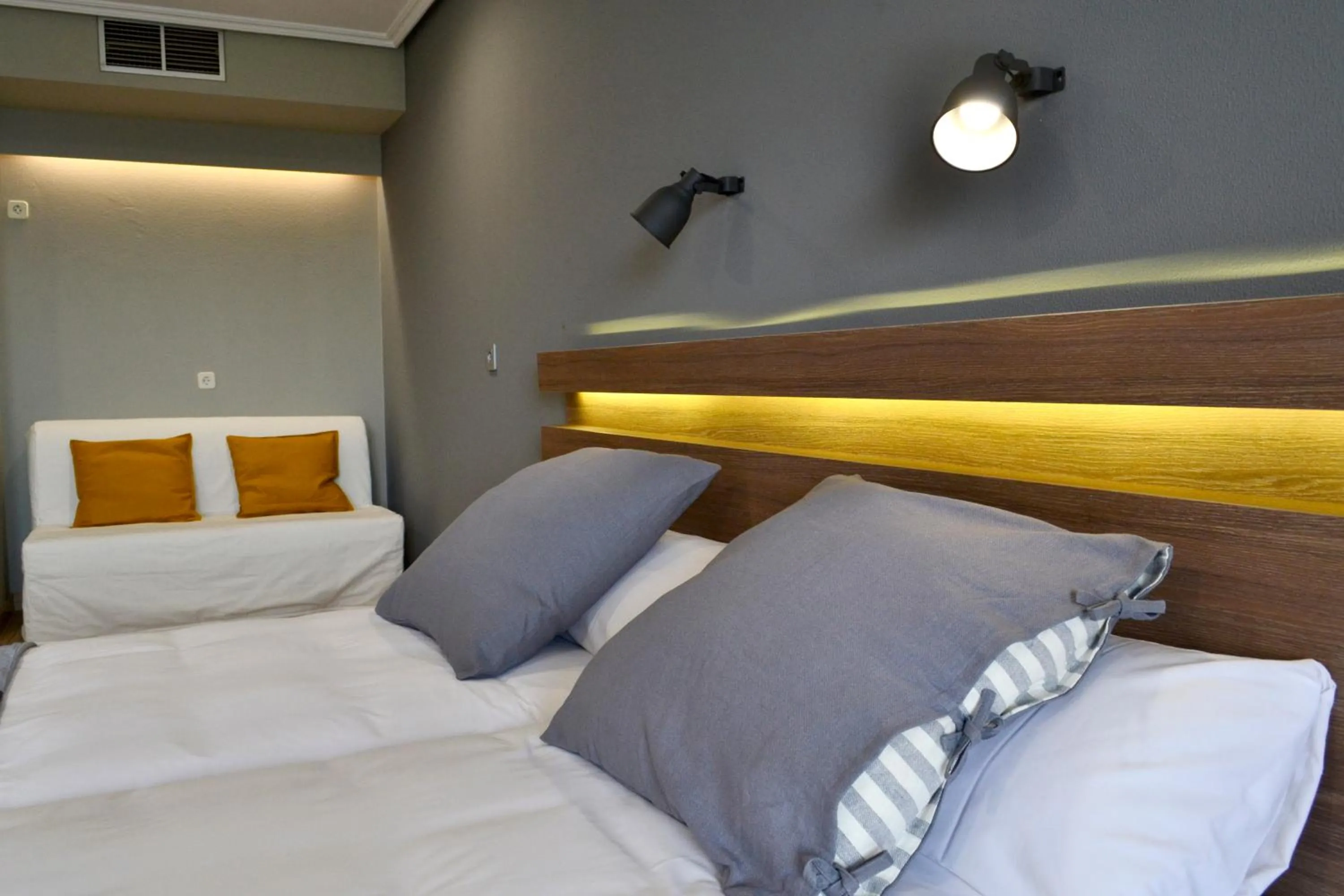 Bed in Hotel Alda Sada Marina