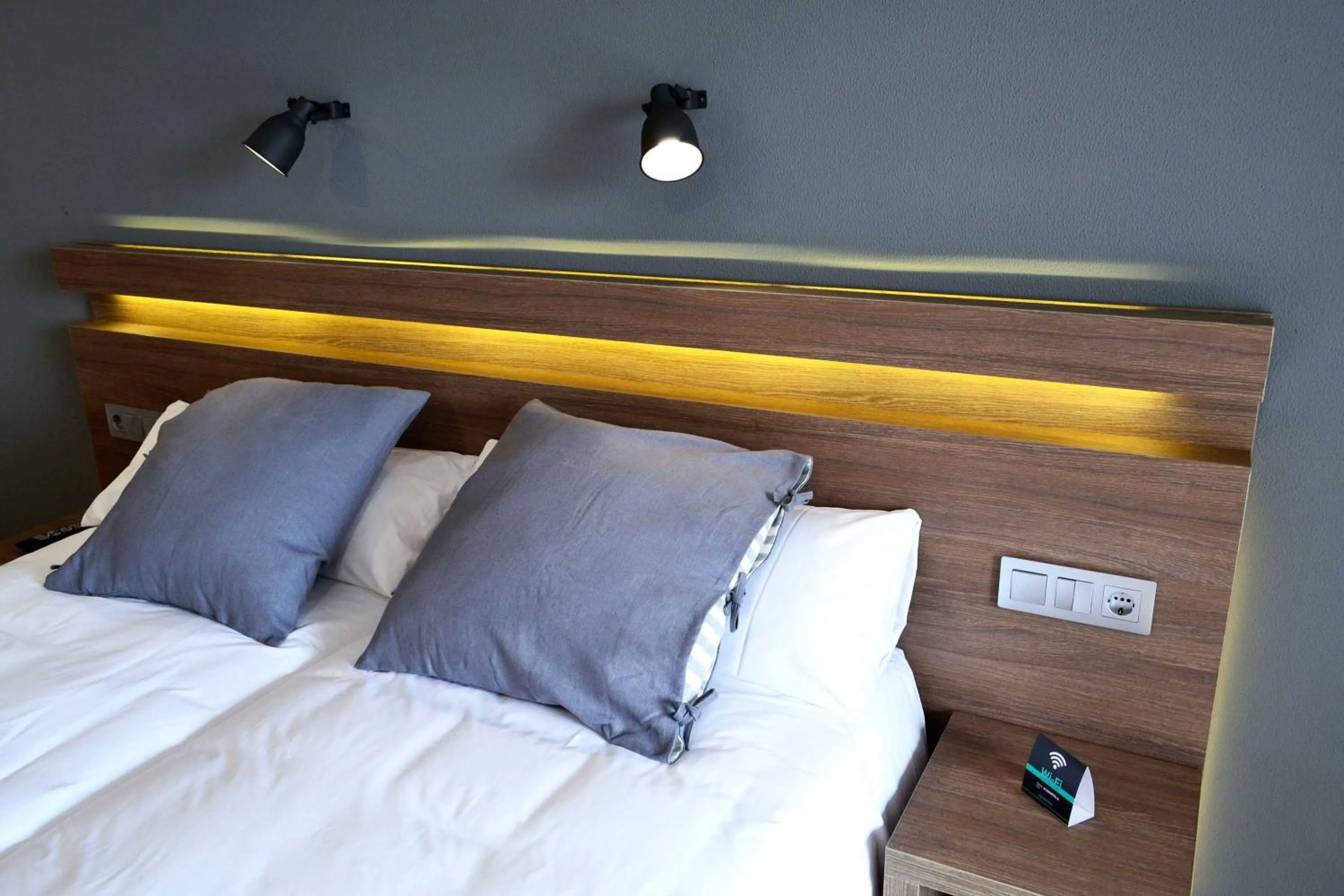 Bed in Hotel Alda Sada Marina