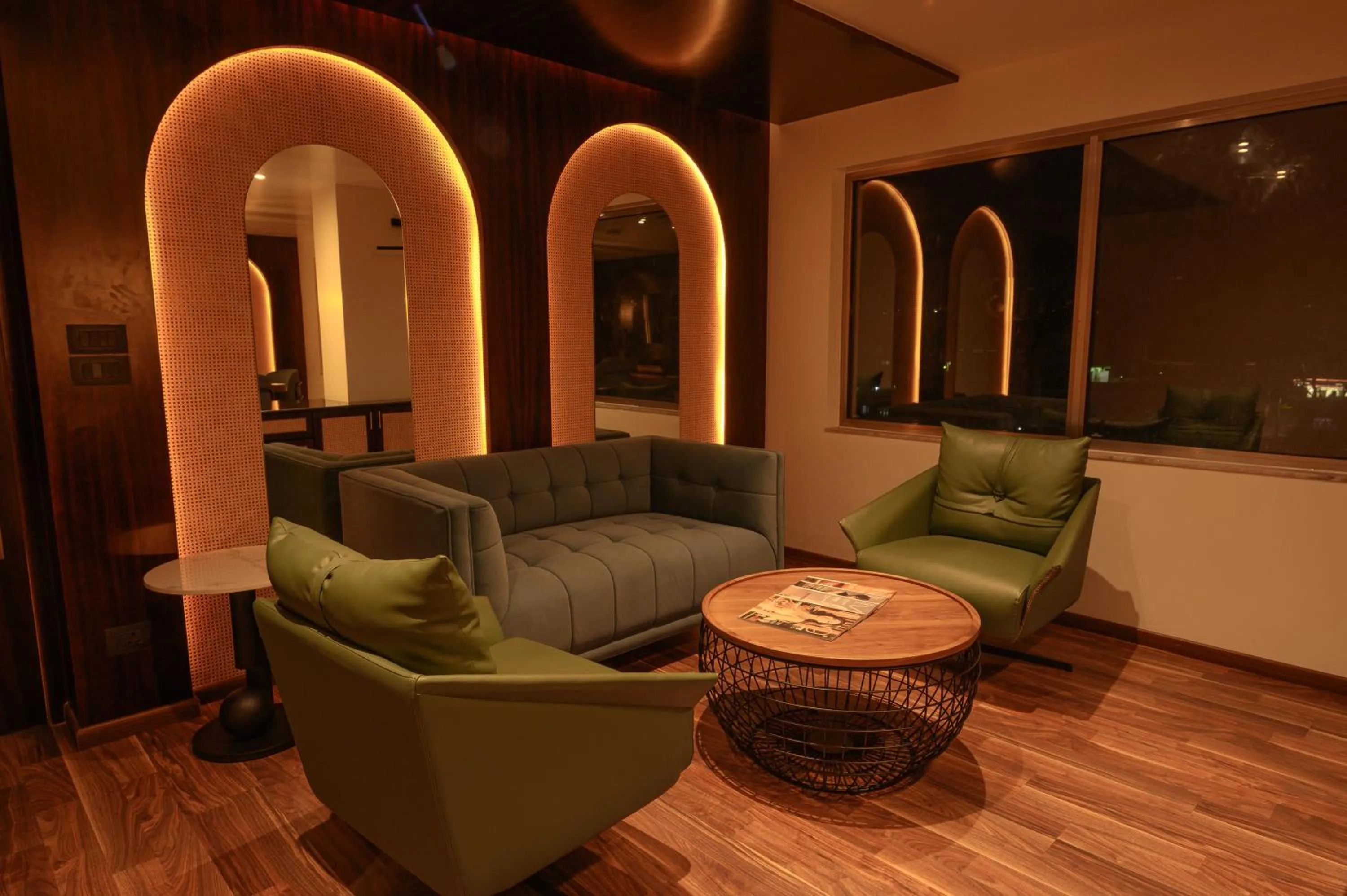 Dining area in Hotel Le Himalaya