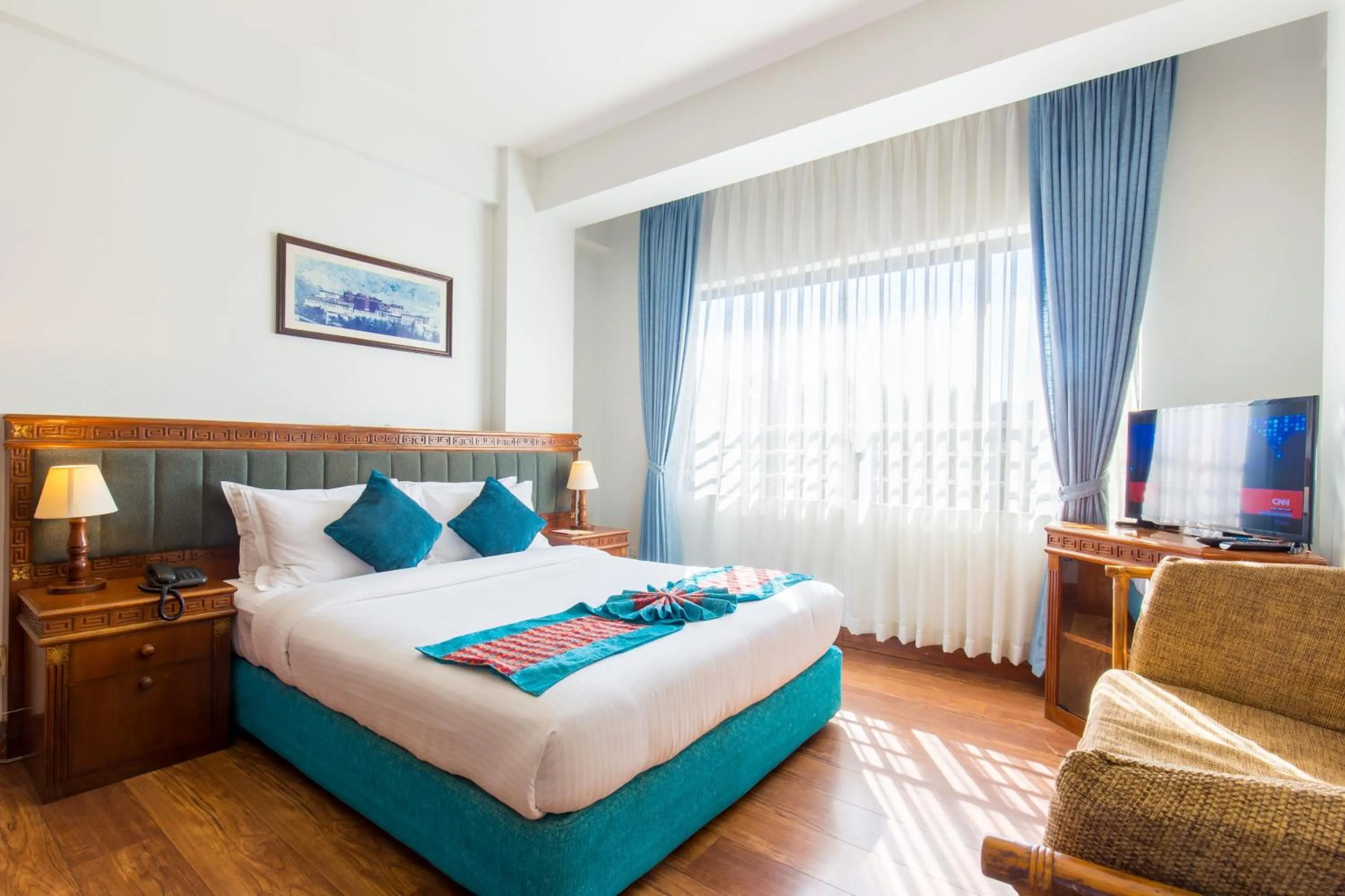 Photo of the whole room in Hotel Le Himalaya