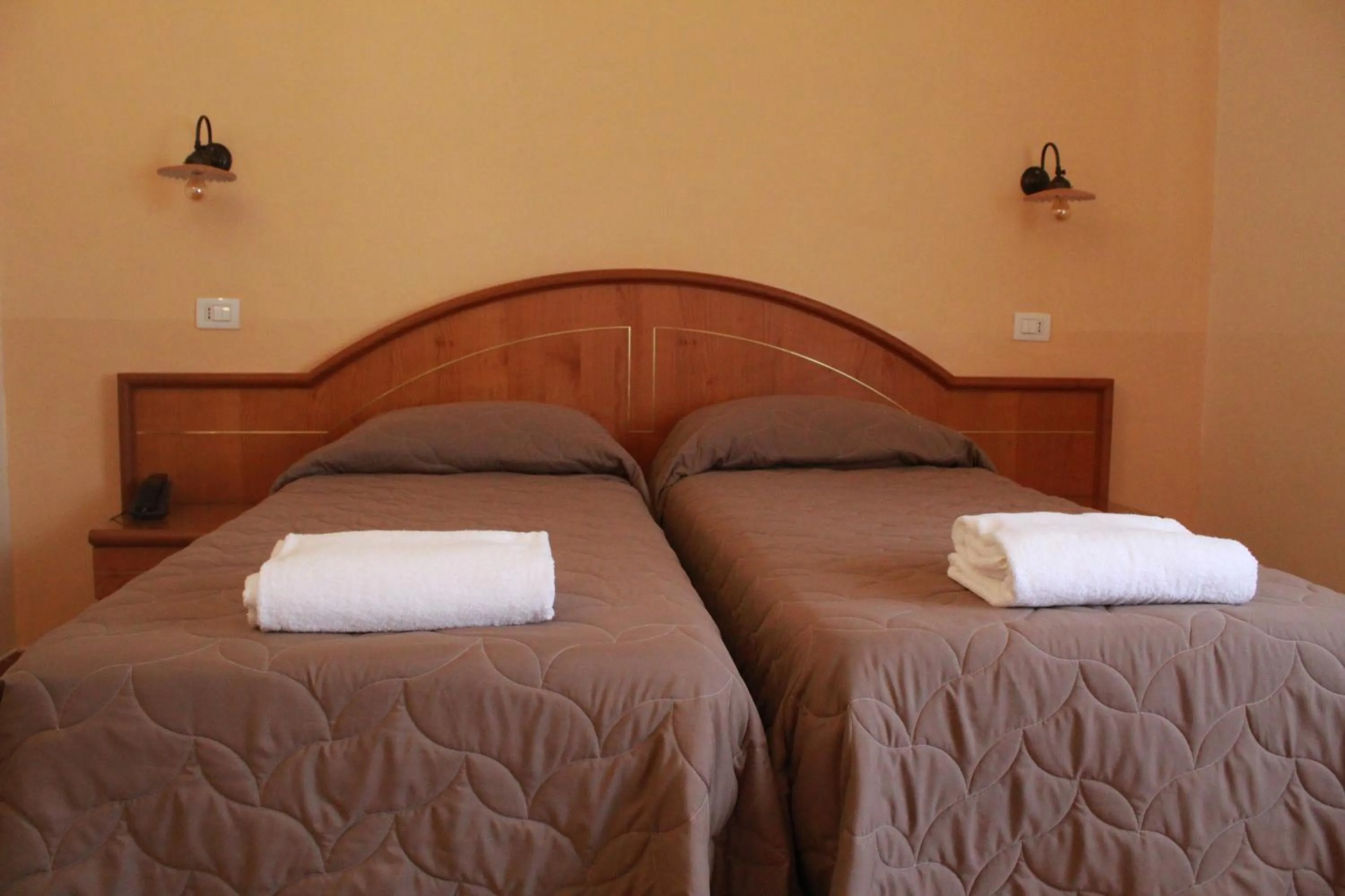 Bed in Hotel Ristorante Benigni