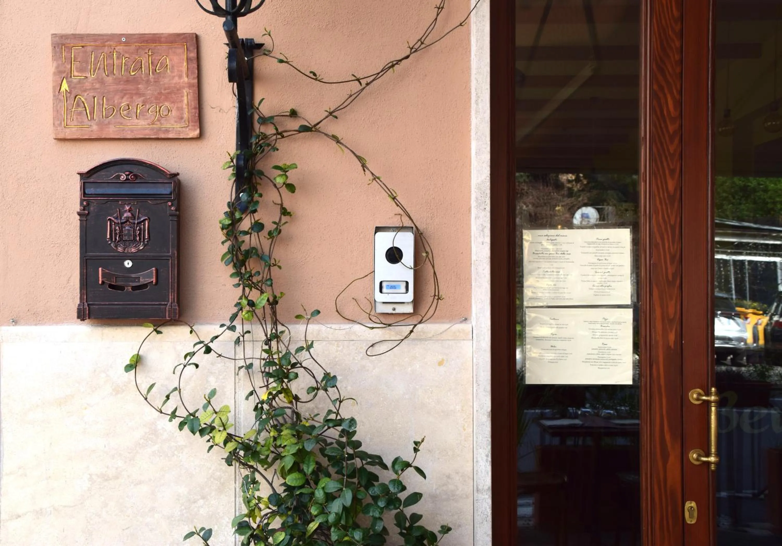 Property building in Hotel Ristorante Benigni