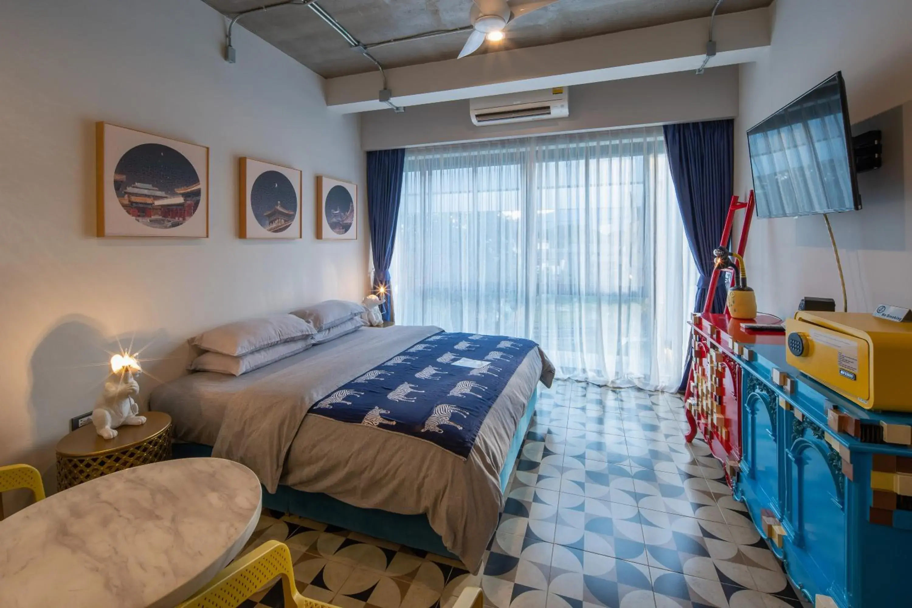 Bed in River Art Hotel Bed in River Art Hotel