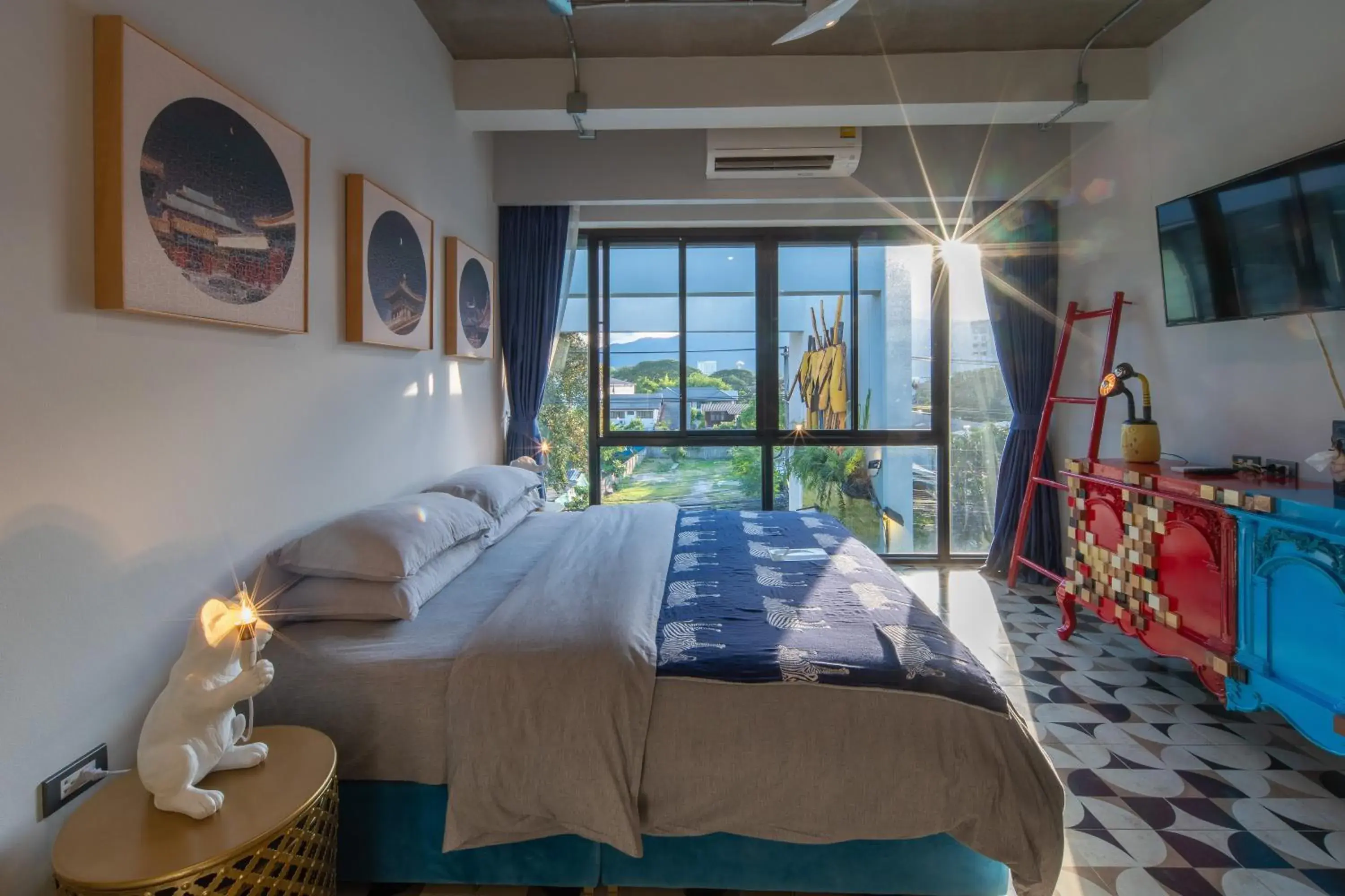 Bed in River Art Hotel Bed in River Art Hotel