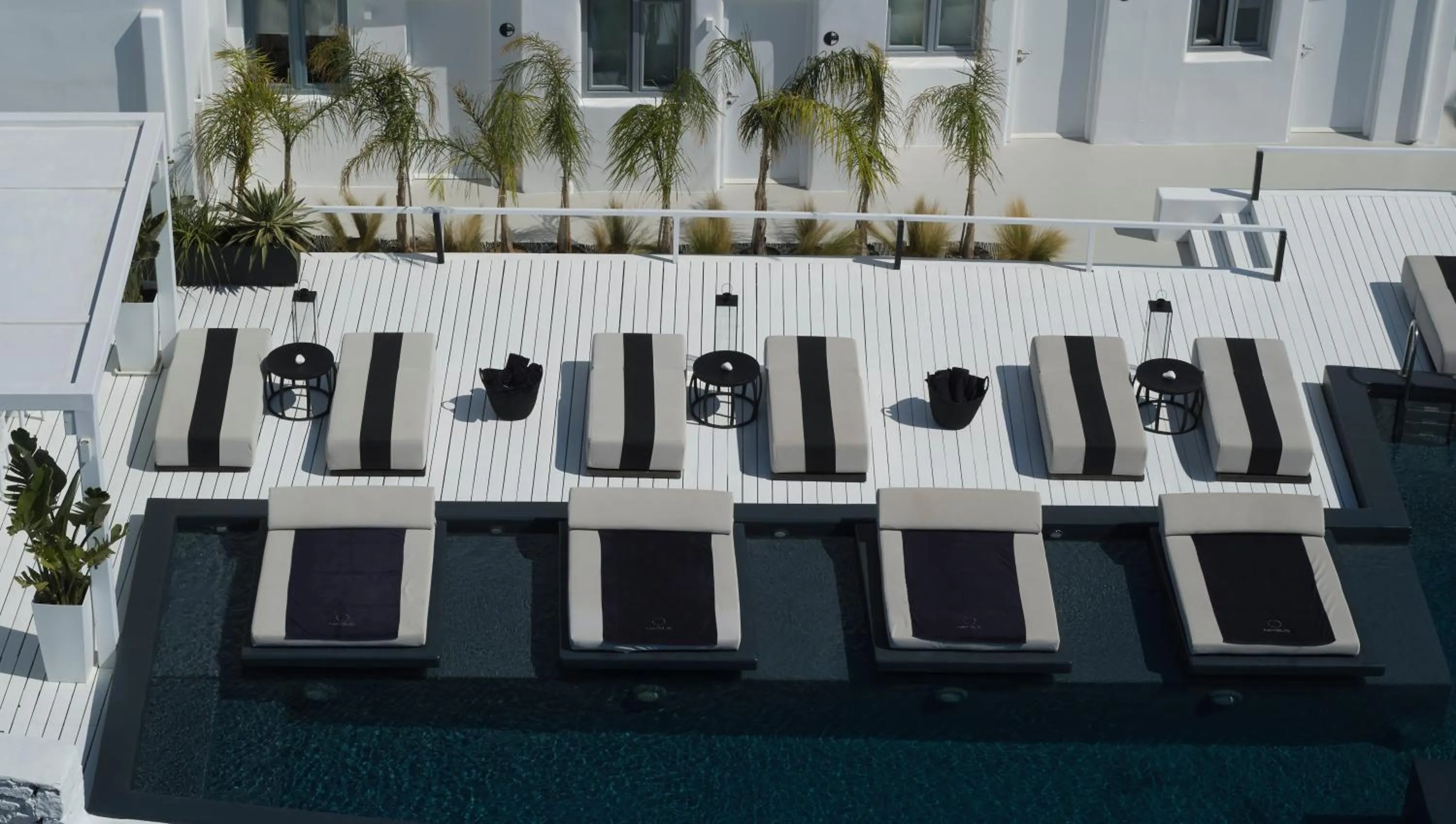 Pool view in Nimbus Mykonos