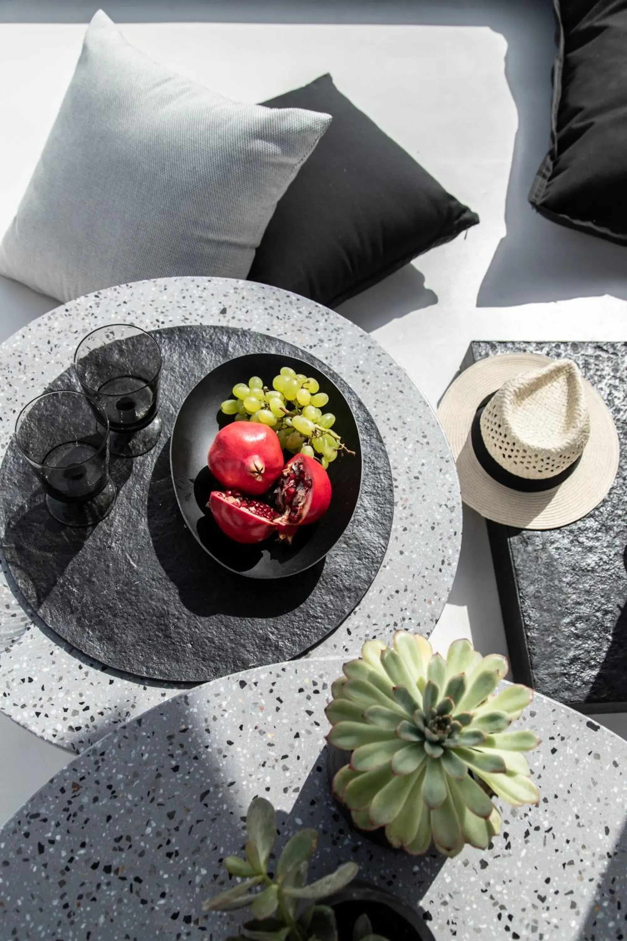 Food and drinks in Nimbus Mykonos Food and drinks in Nimbus Mykonos