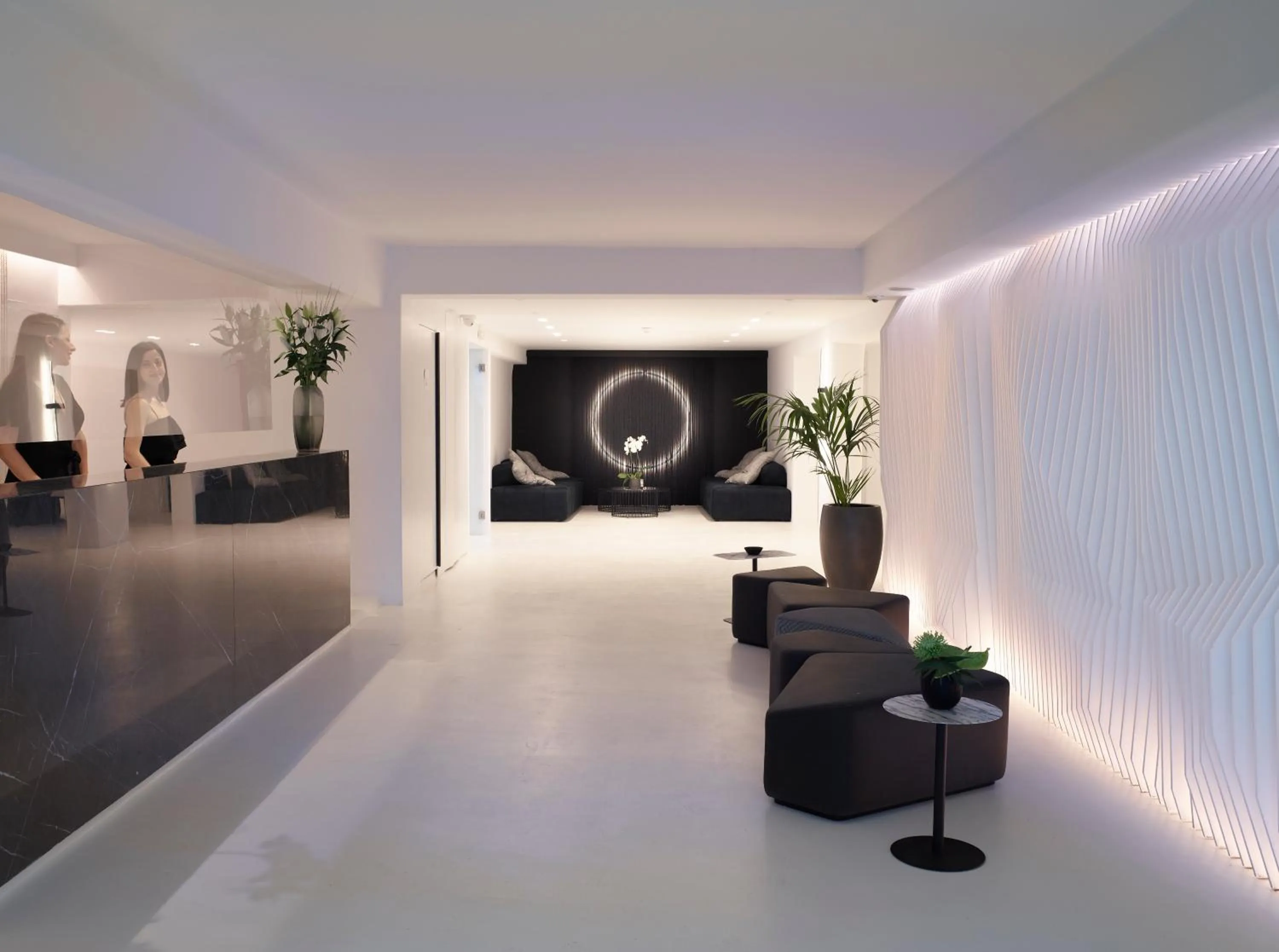 Lobby or reception in Nimbus Mykonos