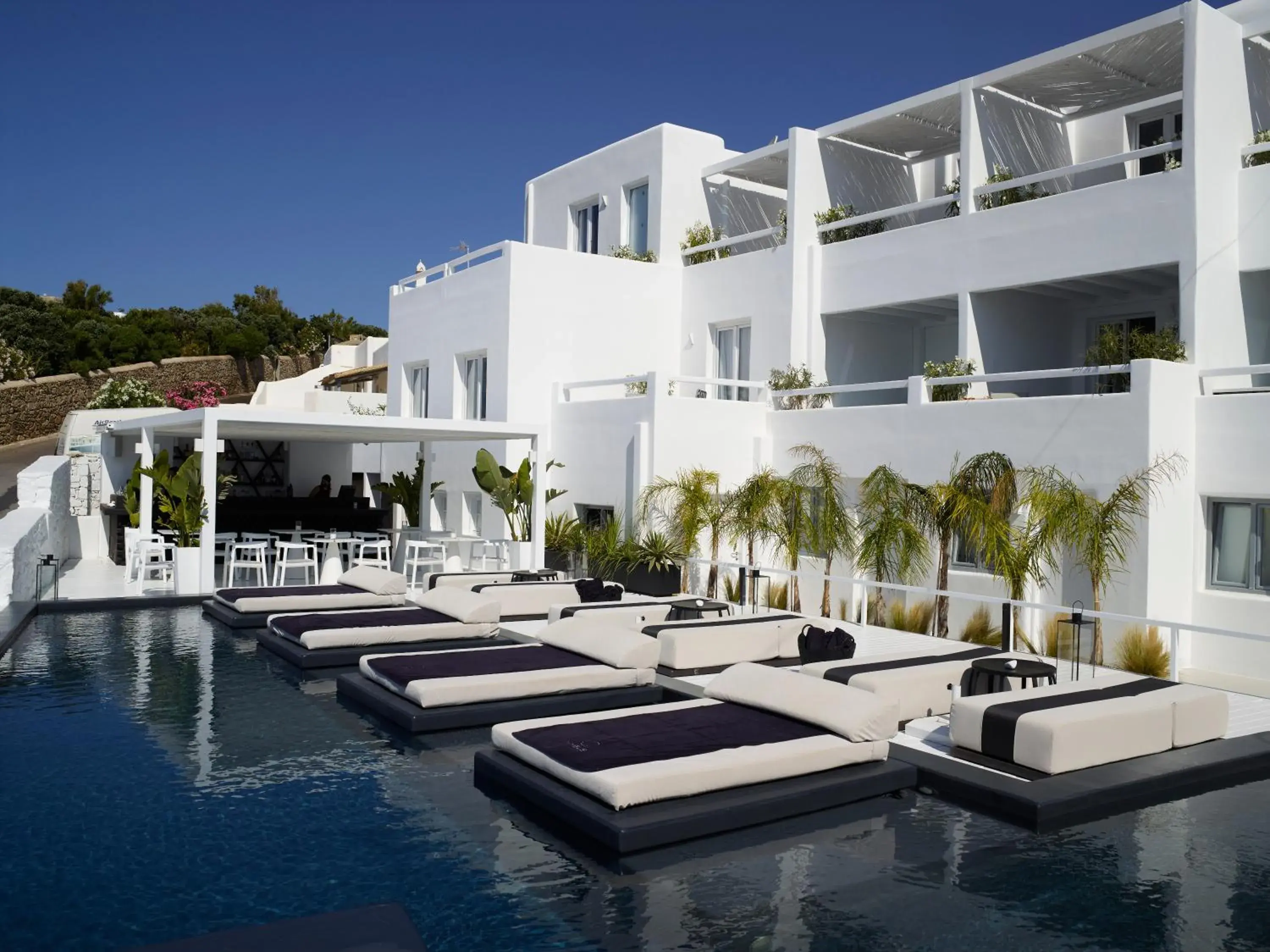 Property building in Nimbus Mykonos Property building in Nimbus Mykonos