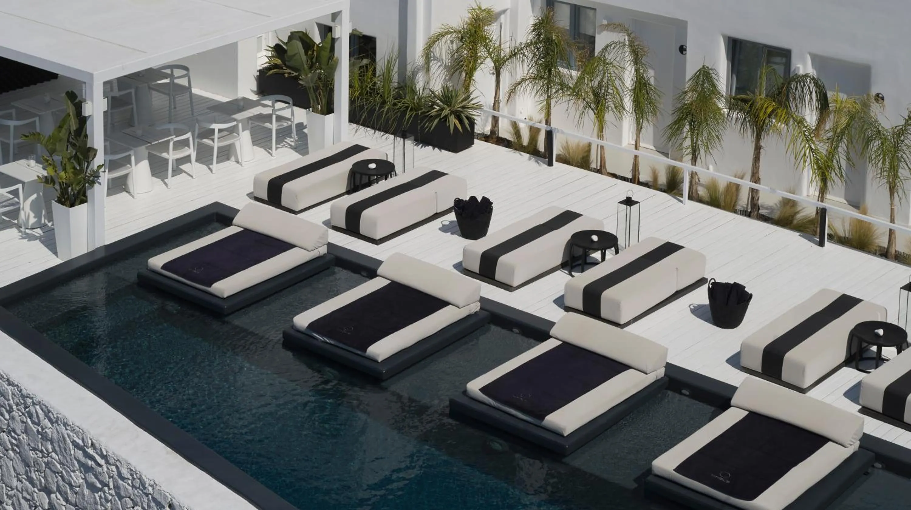 Swimming pool in Nimbus Mykonos