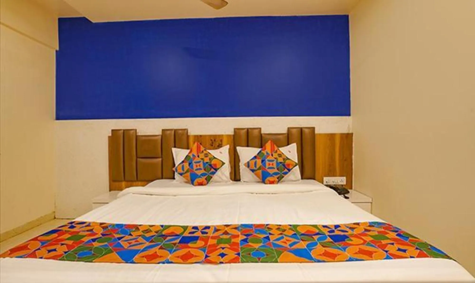 Bed in FabHotel Veera Residency - Nr Mumbai International Airport