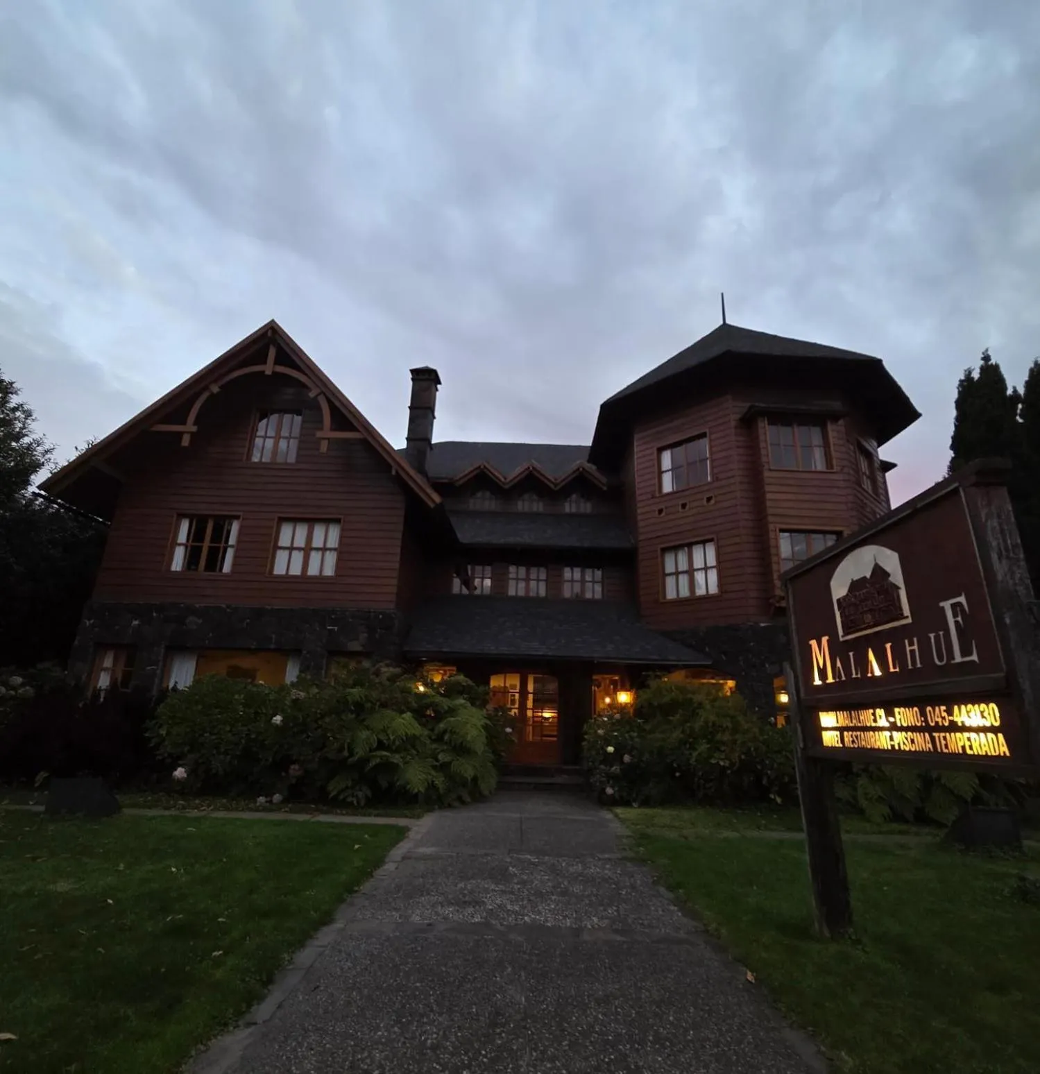 Property building in Hotel Malalhue