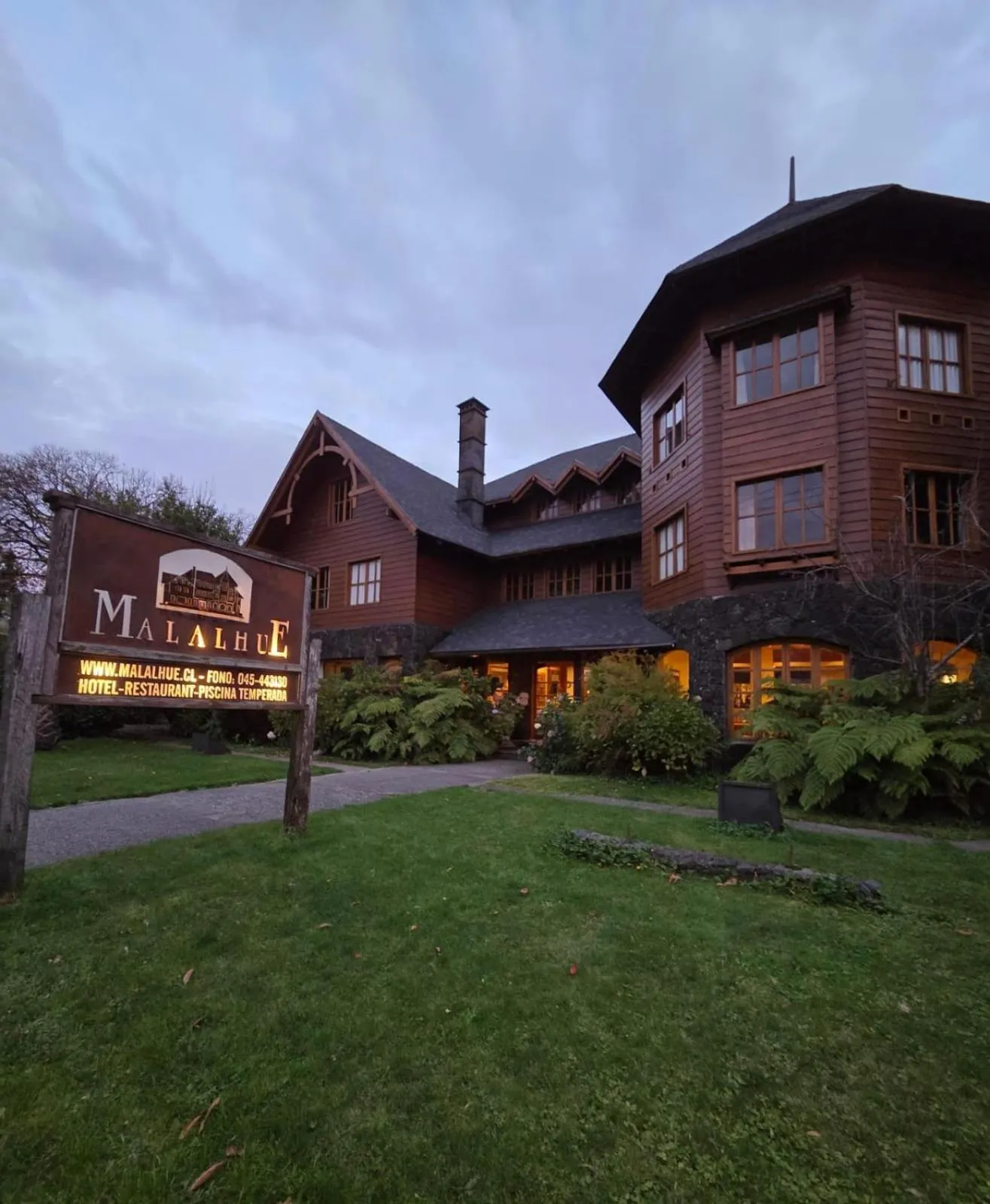 Property building in Hotel Malalhue