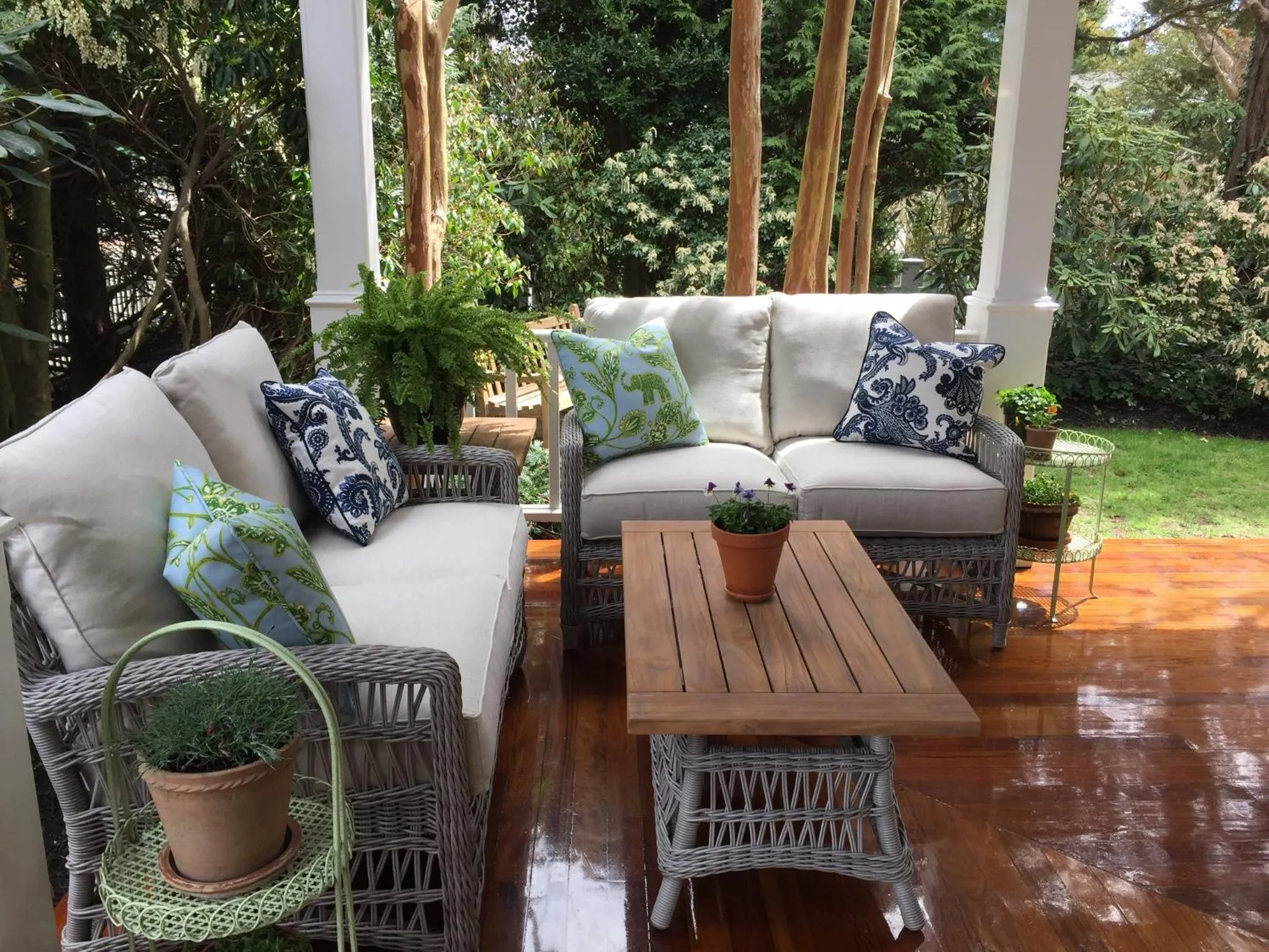 Patio in Hob Knob