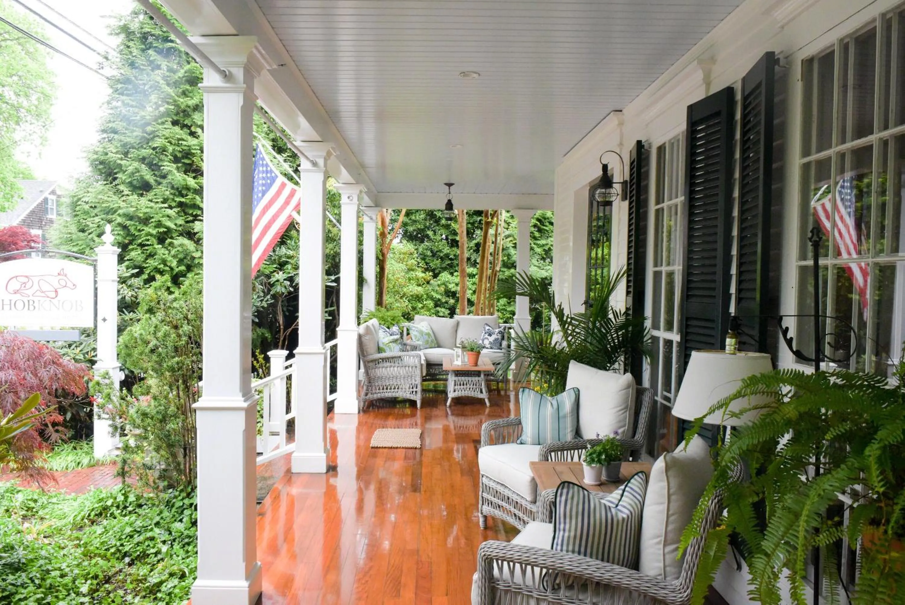 Patio in Hob Knob