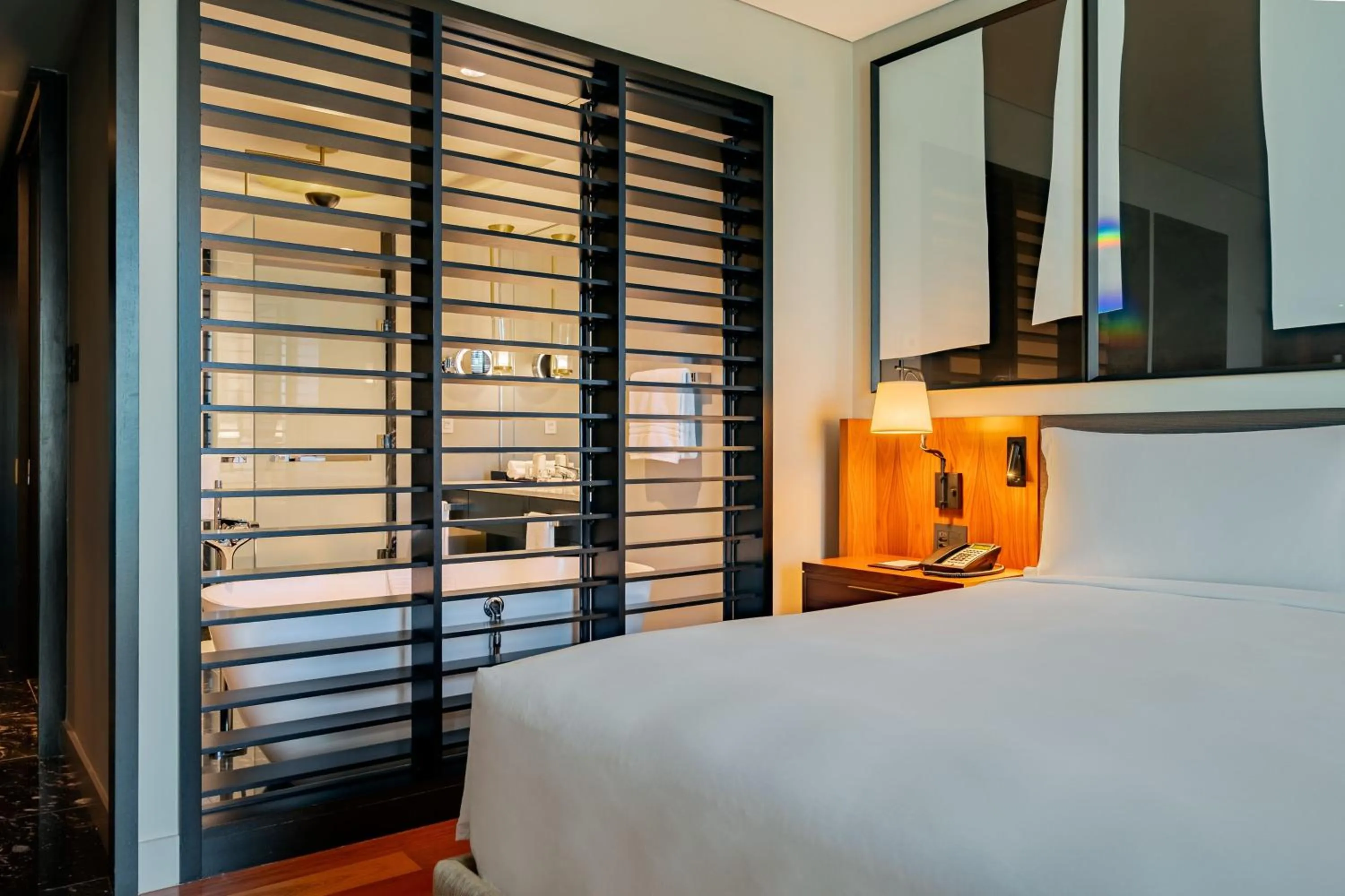 Bathroom, Bed in JW Marriott Hotel Sao Paulo