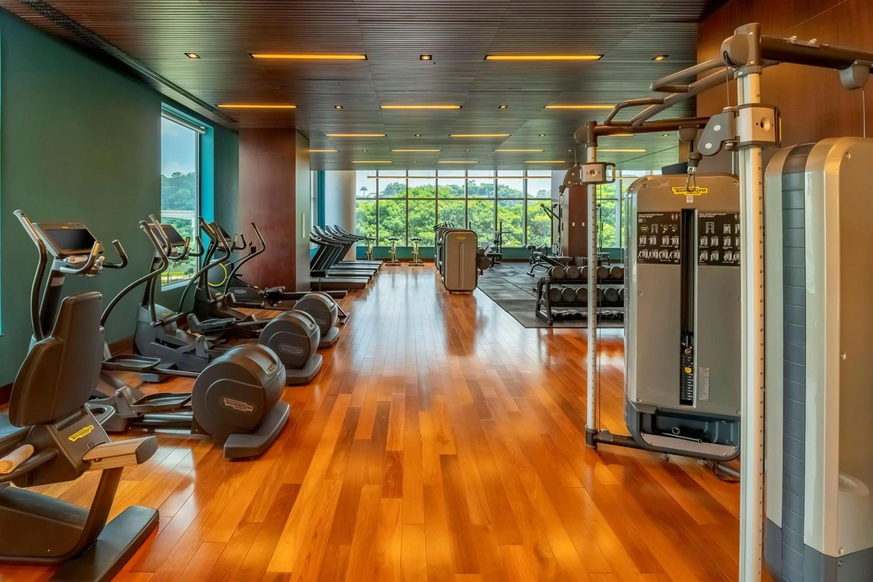 Fitness centre/facilities in JW Marriott Hotel Sao Paulo